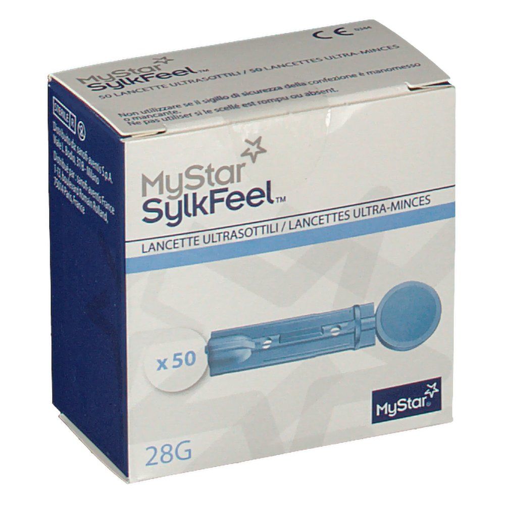 MyStar SylkFeel™ Lancette 50 pezzi 28 G