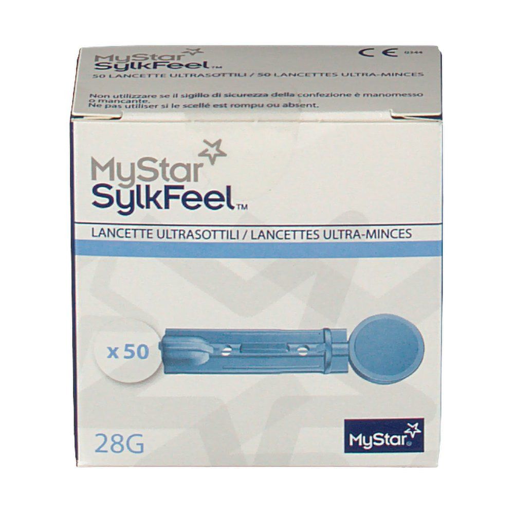 MyStar SylkFeel™ Lancette 50 pezzi 28 G