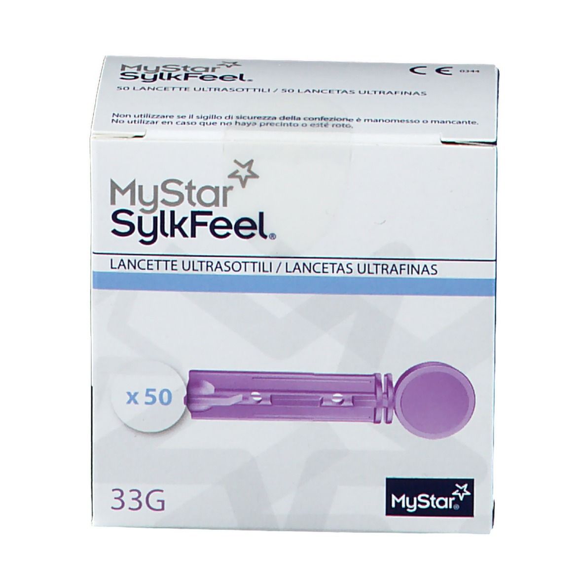 Mystar SylkFeel™ Lancette 50 pezzi 33 G