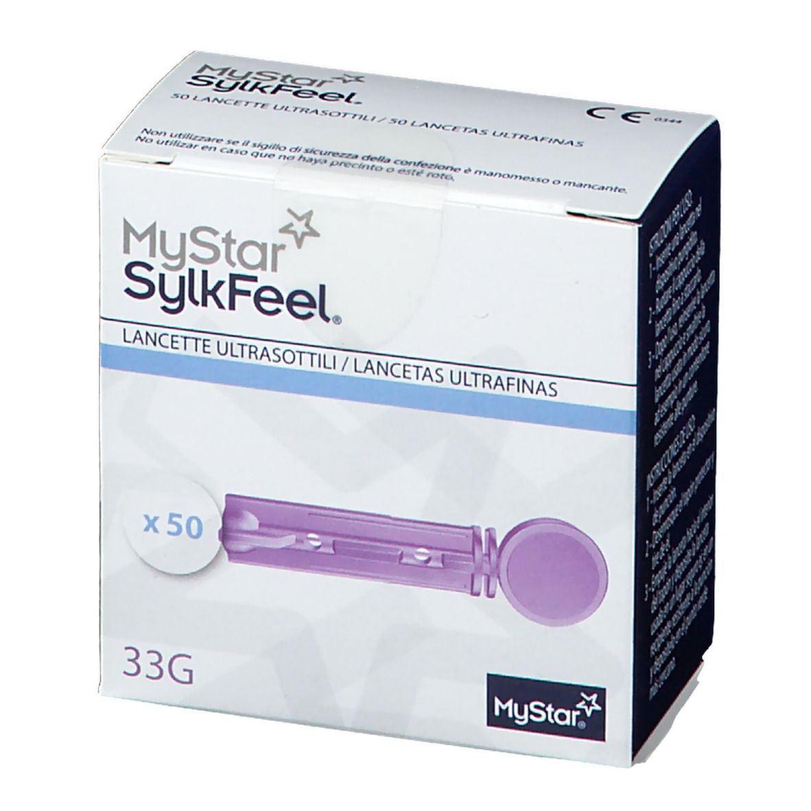 Mystar SylkFeel™ Lancette 50 pezzi 33 G