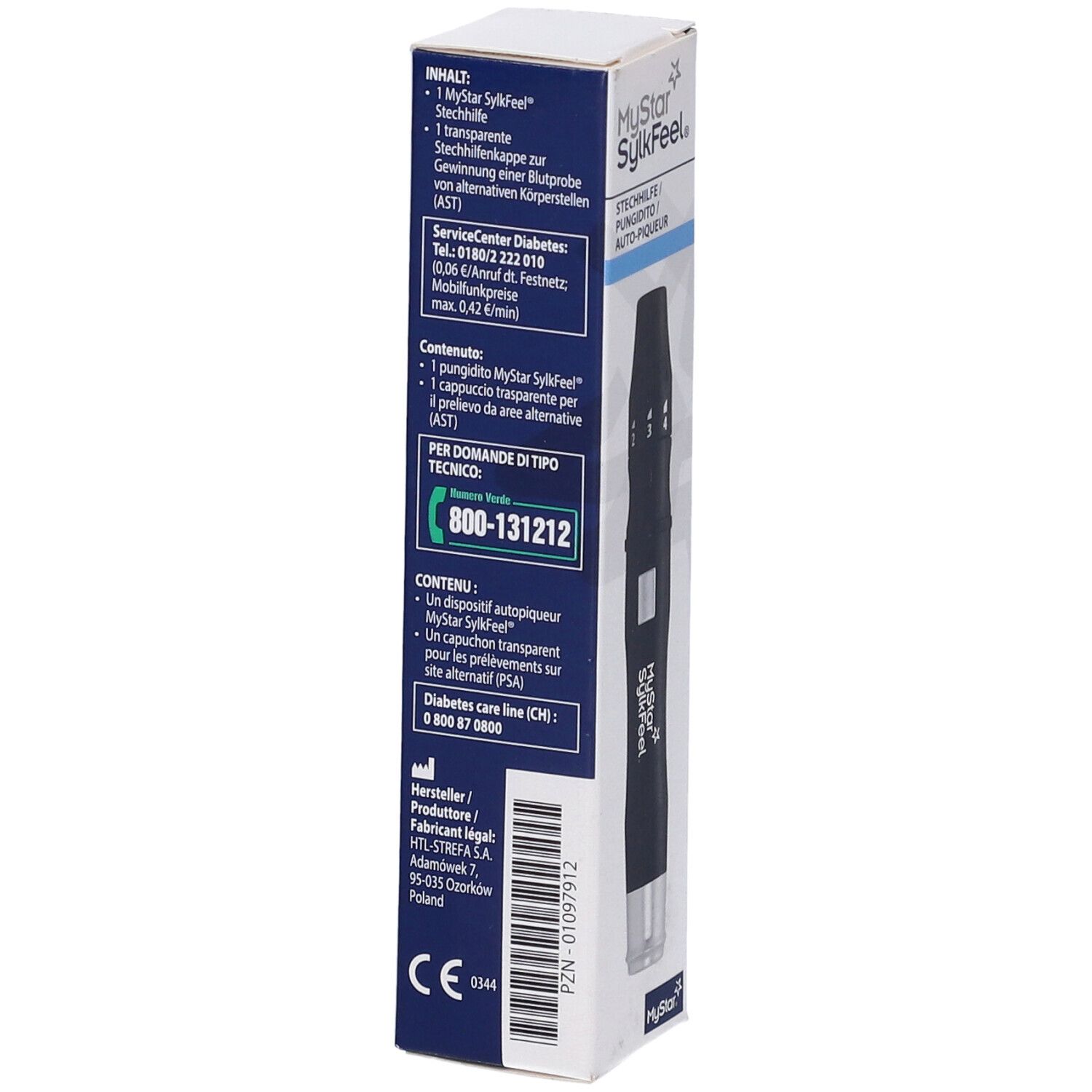 Penna Pungidito Mystar Sylkfeel 1 Pezzo
