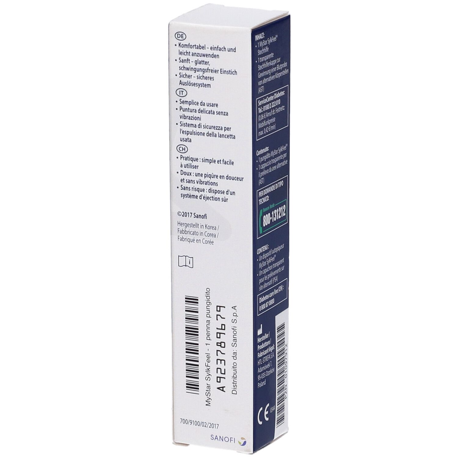 Penna Pungidito Mystar Sylkfeel 1 Pezzo