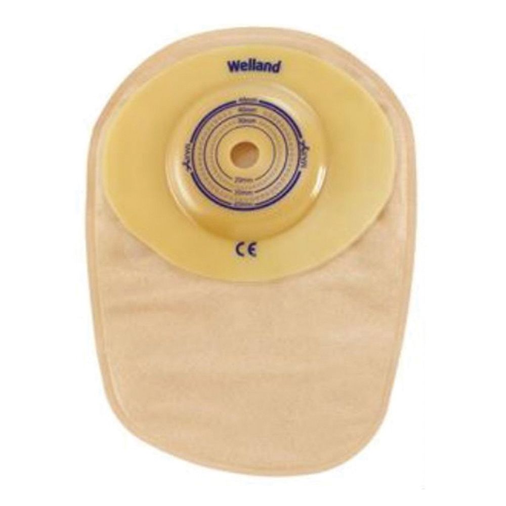 Sacca Per Colostomia Flair Active Convex Colo Opaca Ritagliabile Diametro 13-35 Mm Inizio Convessita' 35 Mm 10 Pezzi