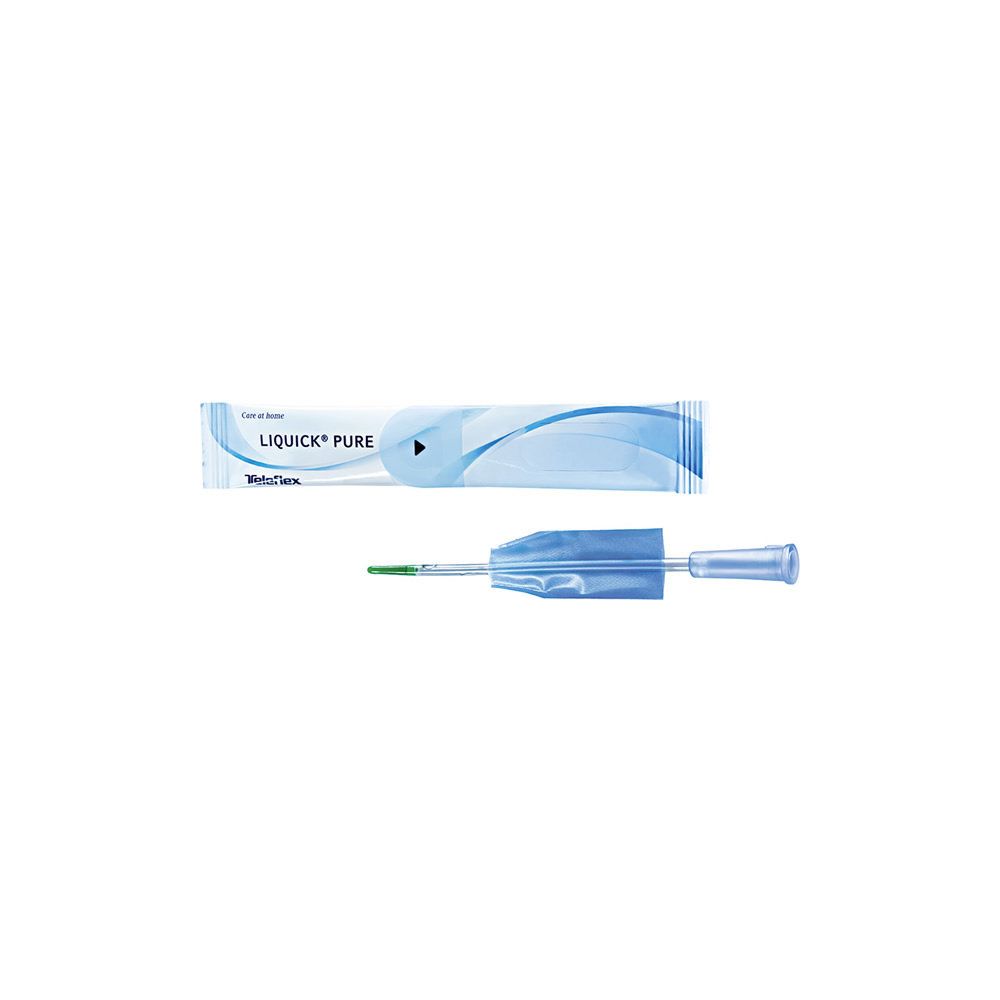Catetere Vescicale Per Donna Liquick Pure Ch10 Lunghezza 15 Cm Punta Flessibile Ergothan 2 Fori Smussati 30 Pezzi