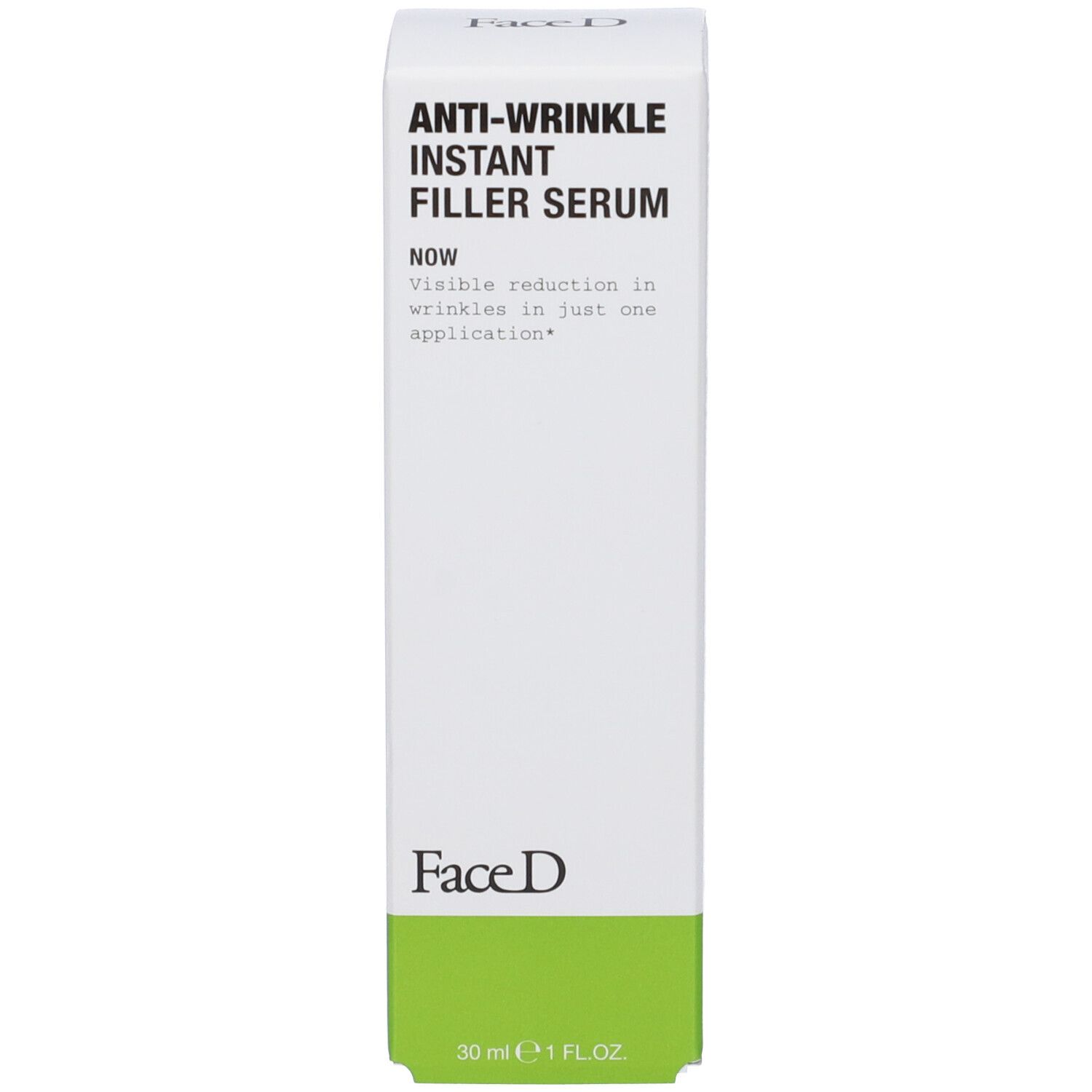 FaceD Siero Viso Filler Antirughe Instantaneo