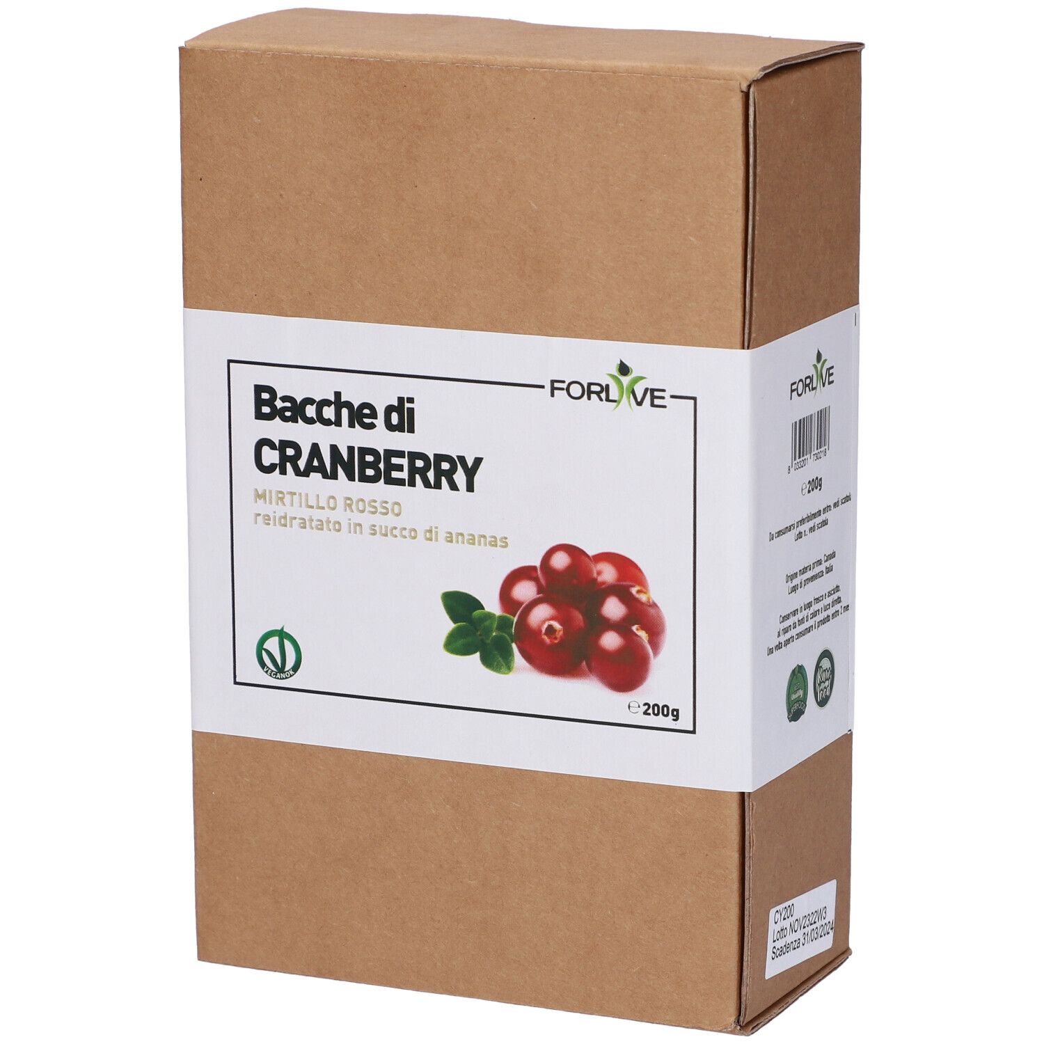 Bacche Di Cranberry 200G