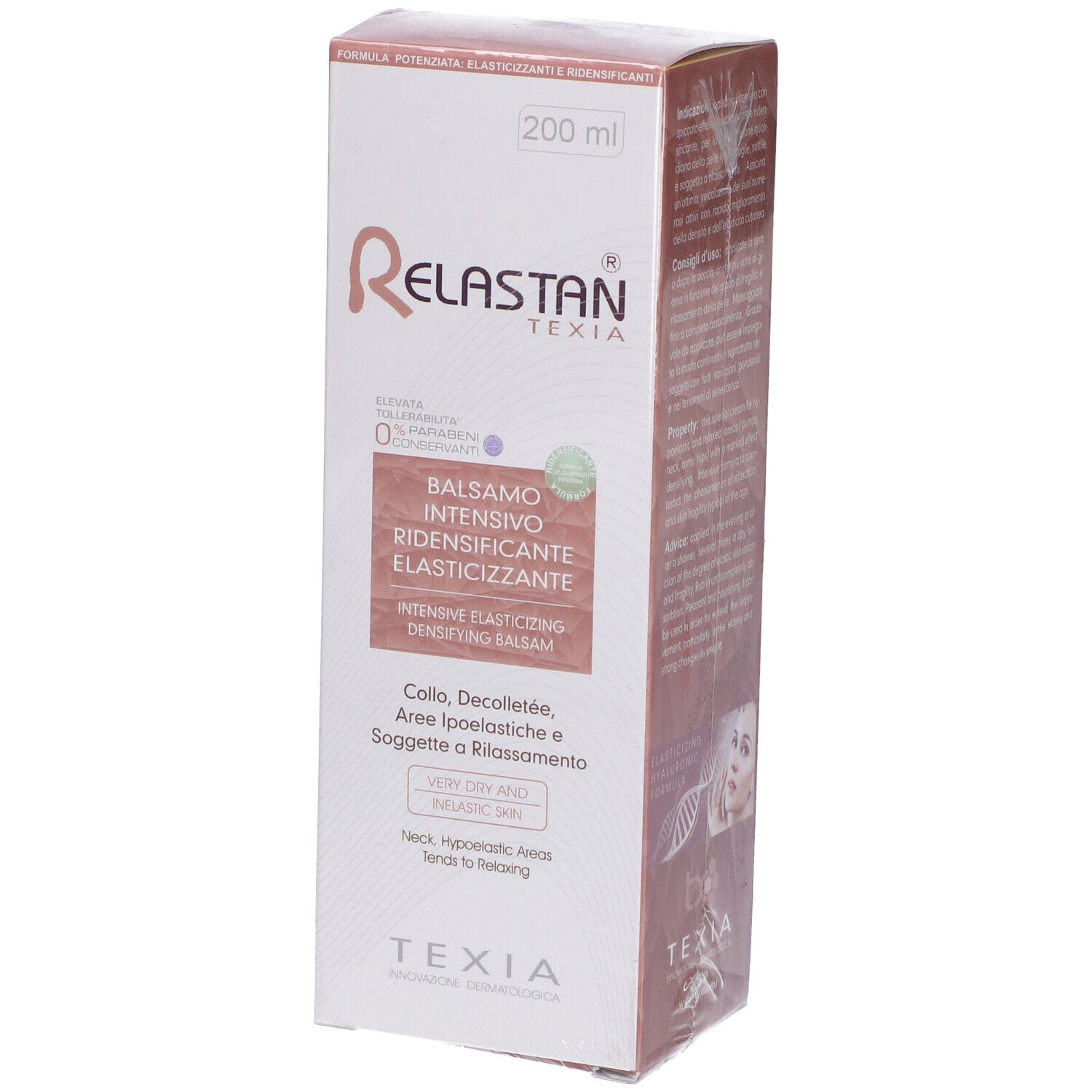 Relastan Balsamo Intensivo Ridensificante Elasticizzante Corpo 200 Ml