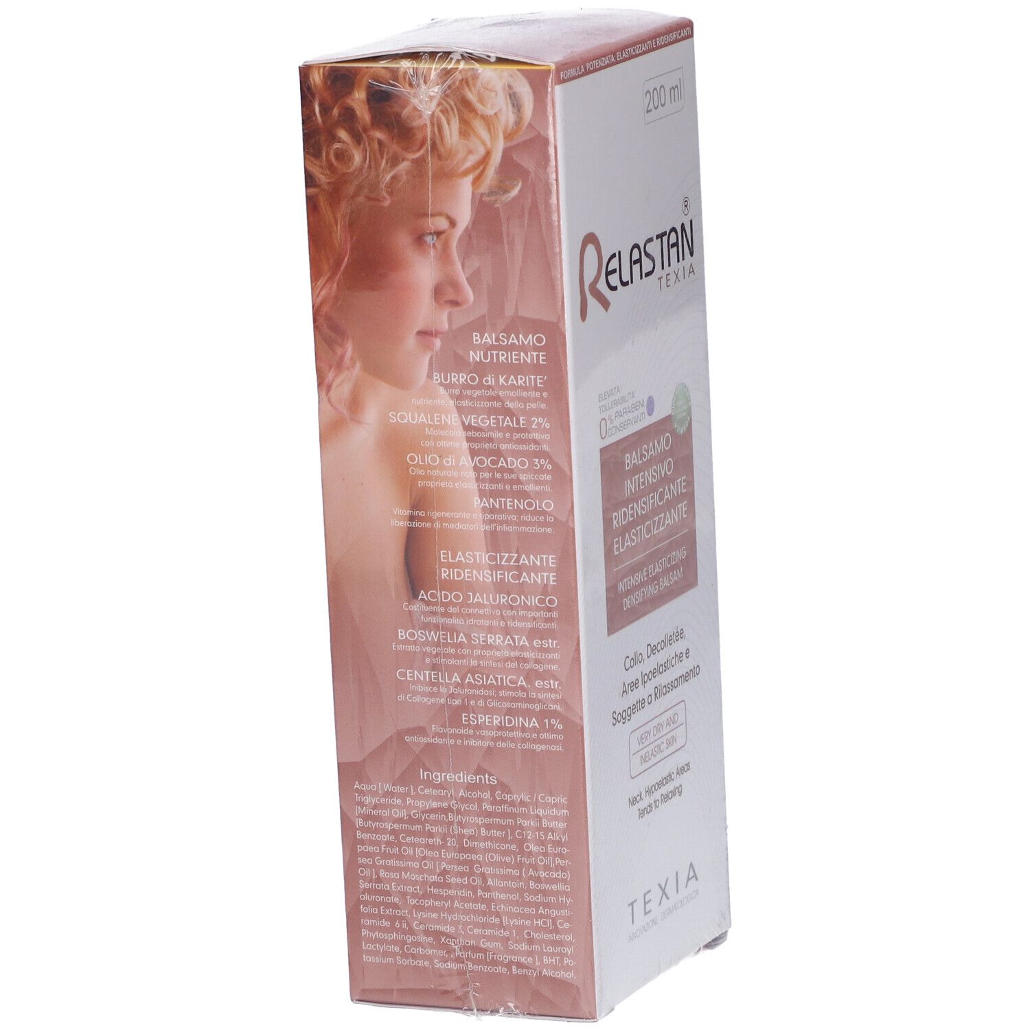 Relastan Balsamo Intensivo Ridensificante Elasticizzante Corpo 200 Ml