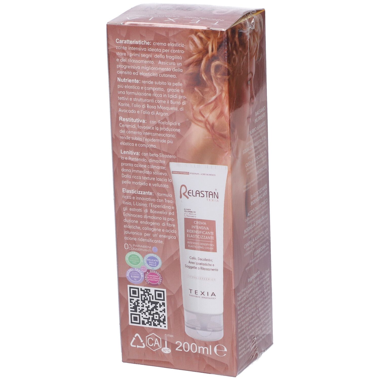 Relastan Balsamo Intensivo Ridensificante Elasticizzante Corpo 200 Ml