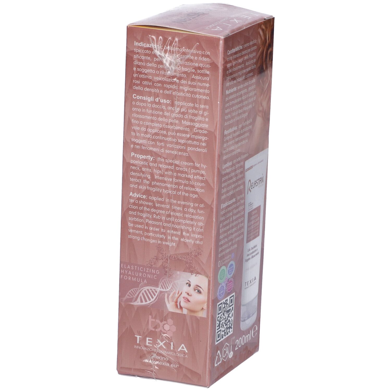 Relastan Balsamo Intensivo Ridensificante Elasticizzante Corpo 200 Ml