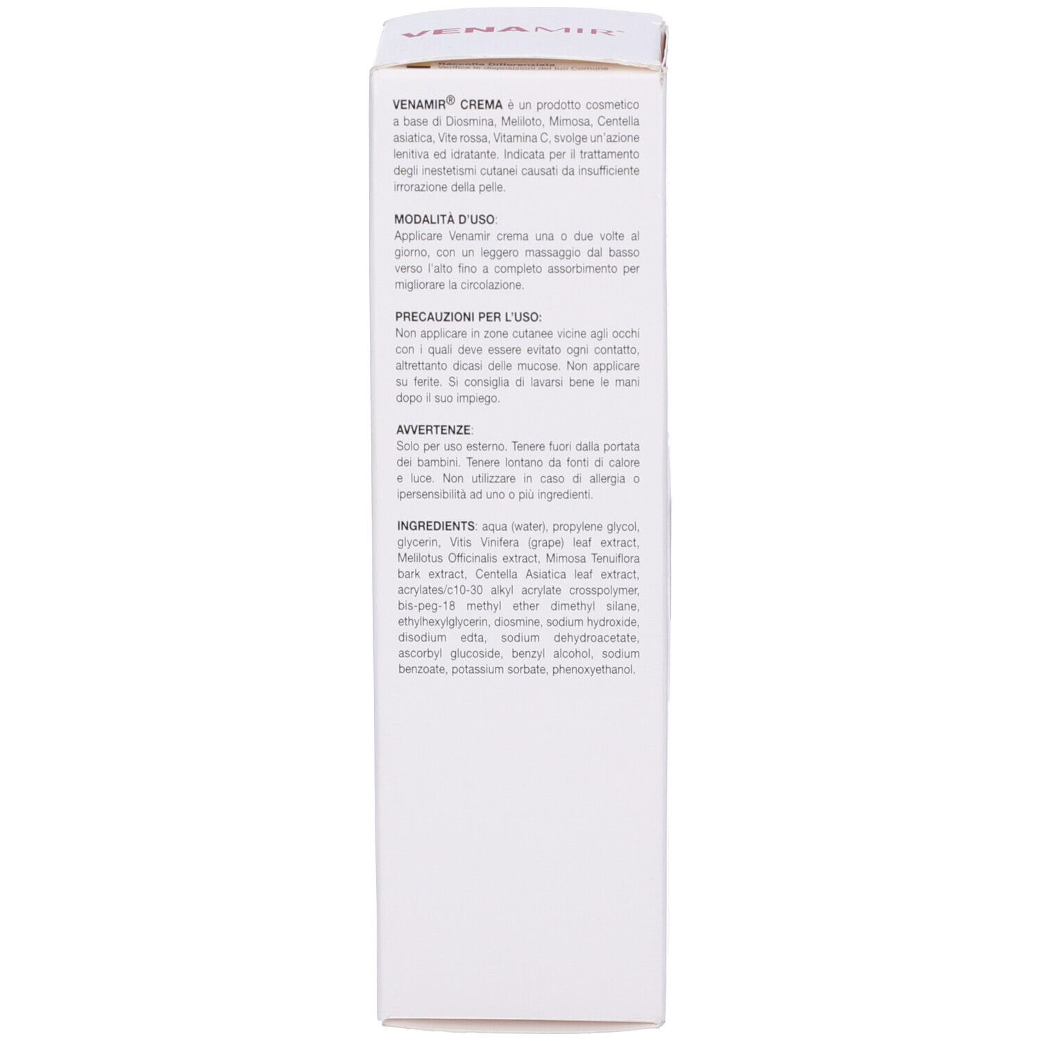 Venamir Crema 100 Ml