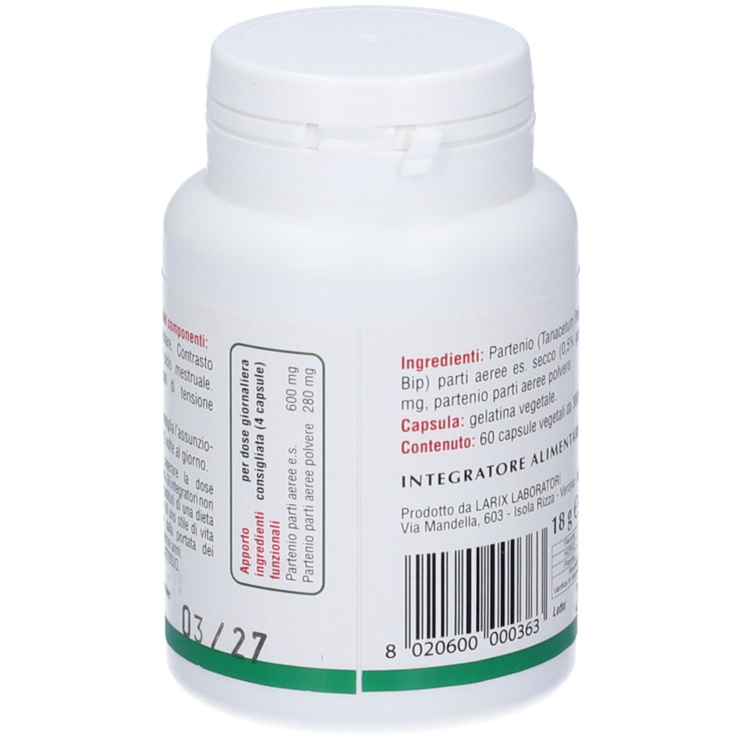 Larix Partenio Capsule
