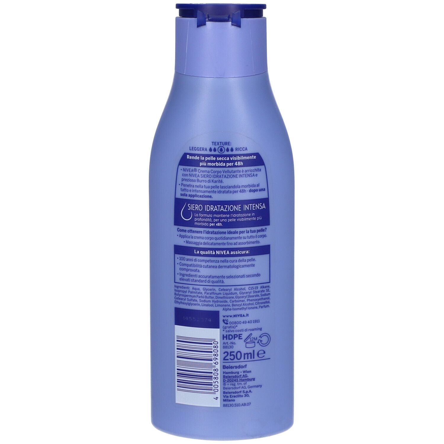 Nivea Body Vellutante 250 Ml
