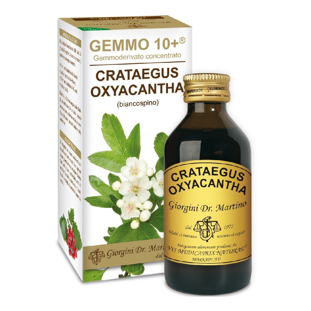 Gemmo 10+ Biancospino Liquido Analcolico 100 Ml