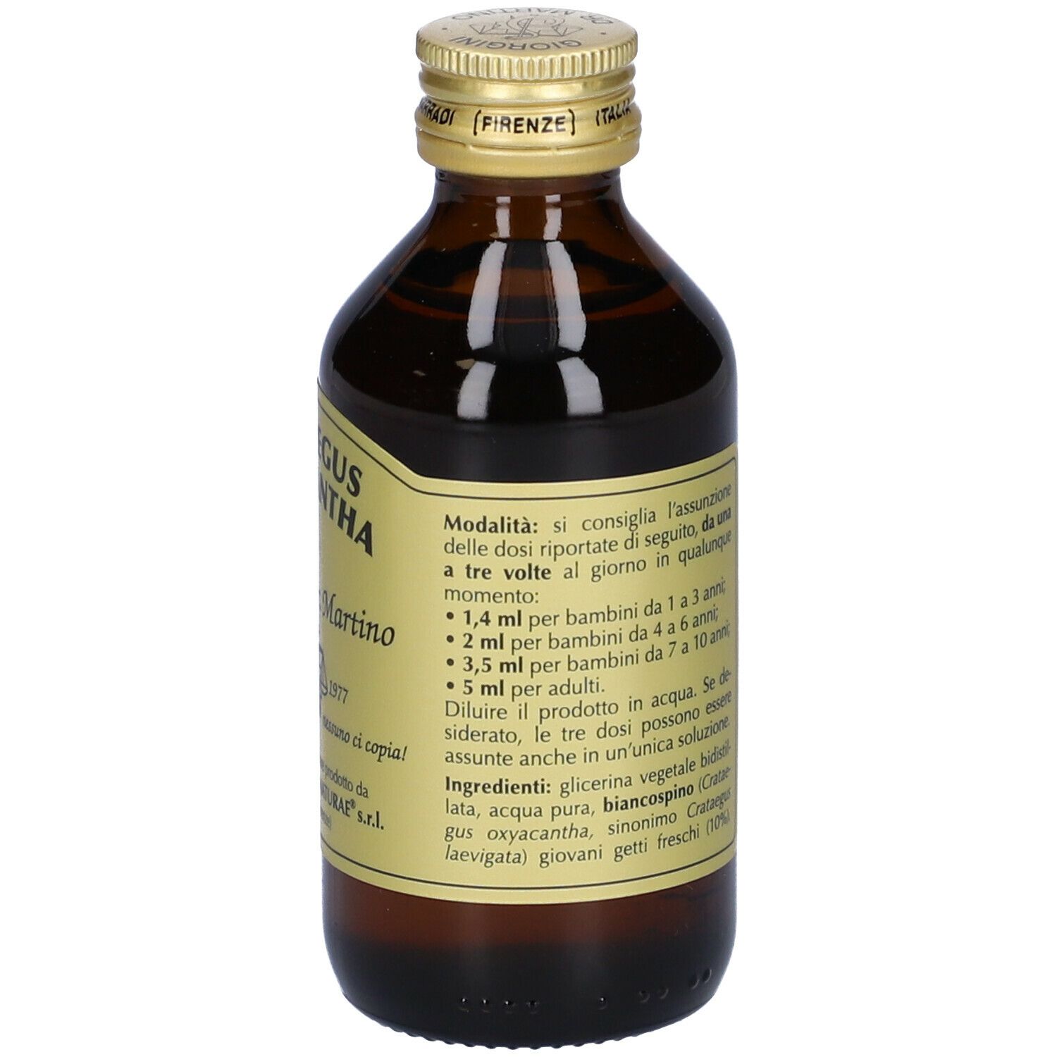 Gemmo 10+ Biancospino Liquido Analcolico 100 Ml
