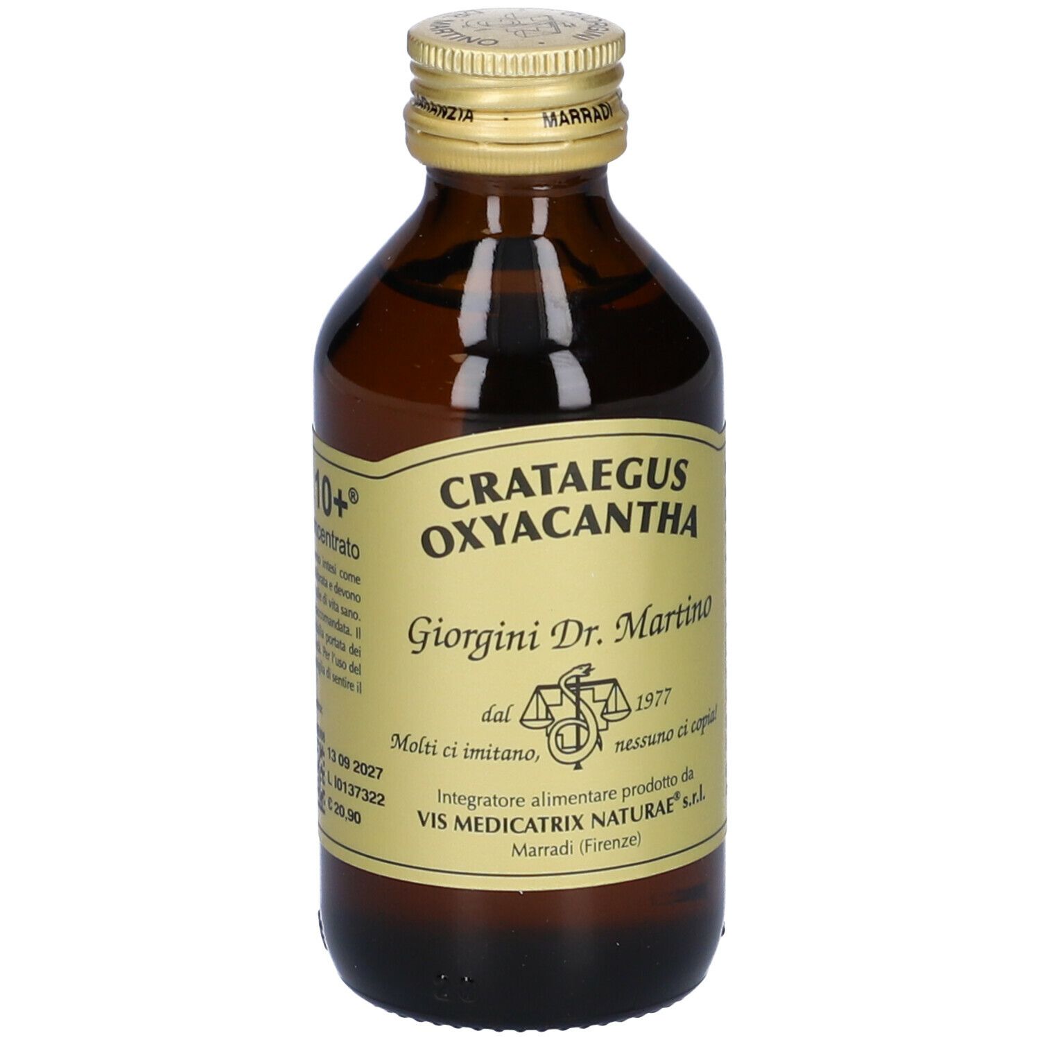 Gemmo 10+ Biancospino Liquido Analcolico 100 Ml