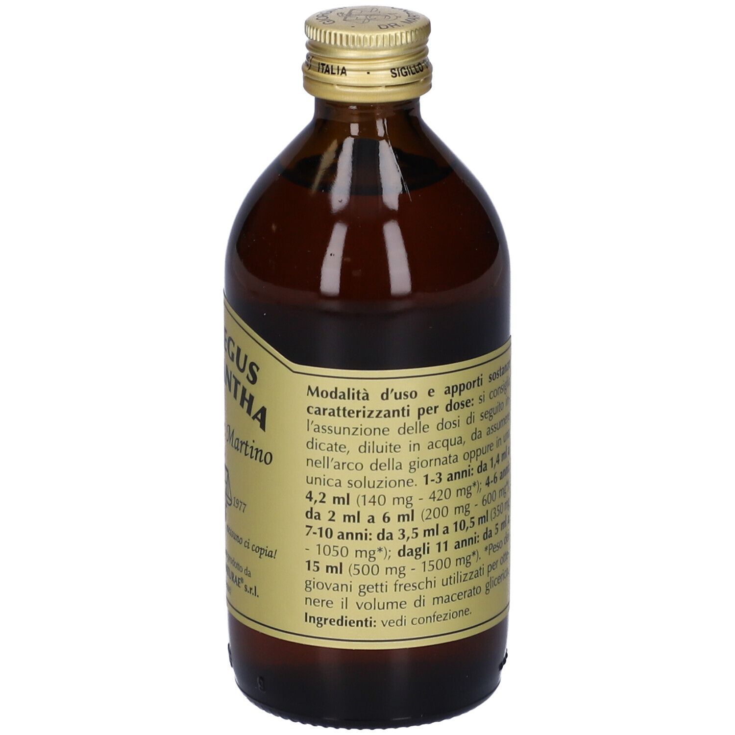 Gemmo 10+ Biancospino Liquido Analcolico 200 Ml