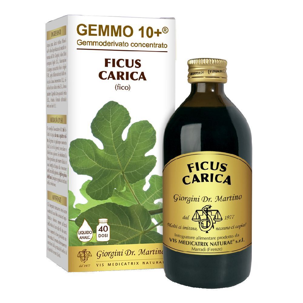 Gemmo 10+ Fico Liquido Analcolico 200 Ml