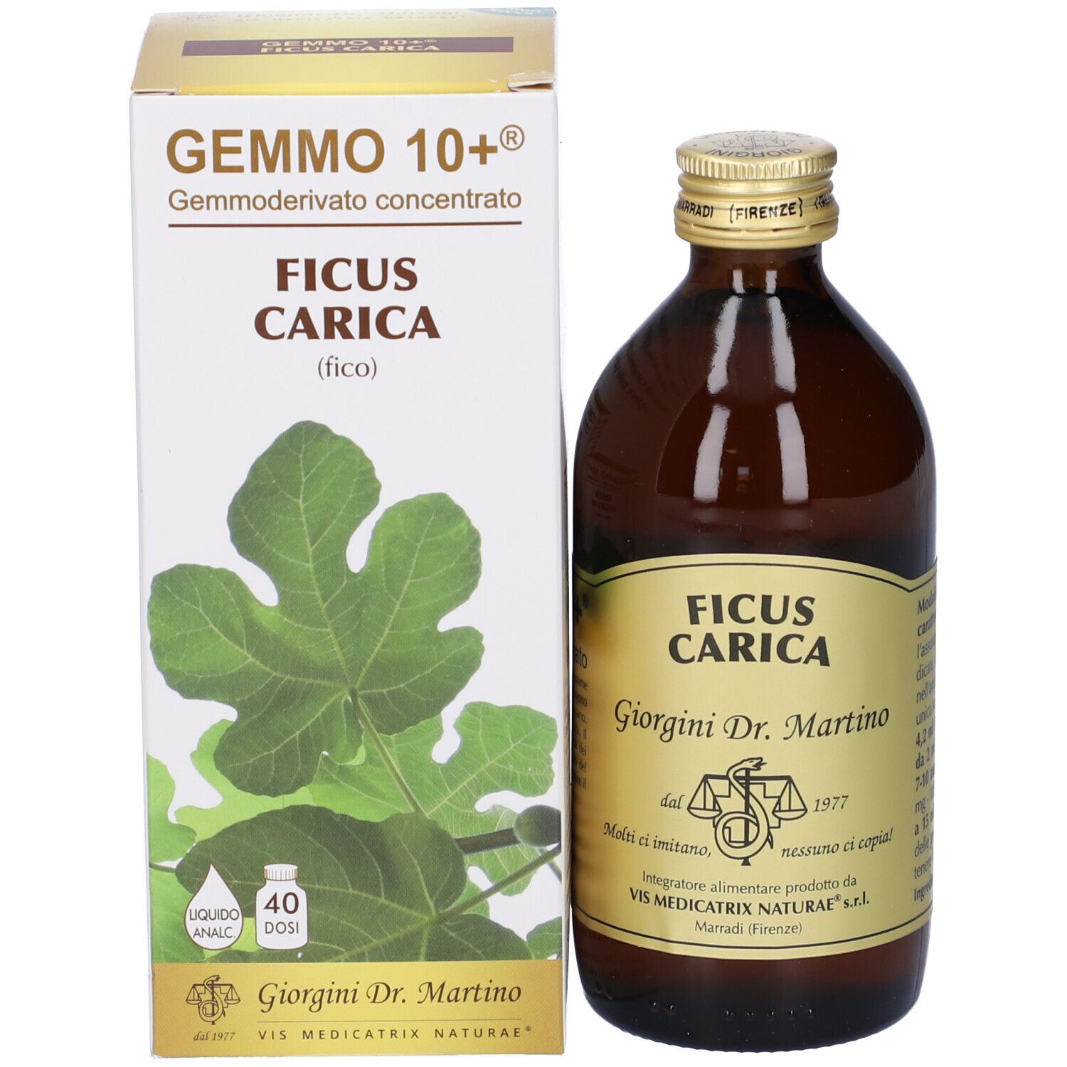 Gemmo 10+ Fico Liquido Analcolico 200 Ml