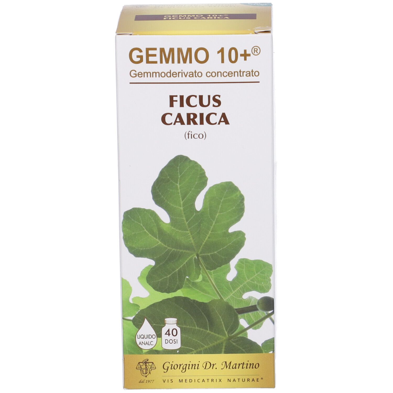 Gemmo 10+ Fico Liquido Analcolico 200 Ml