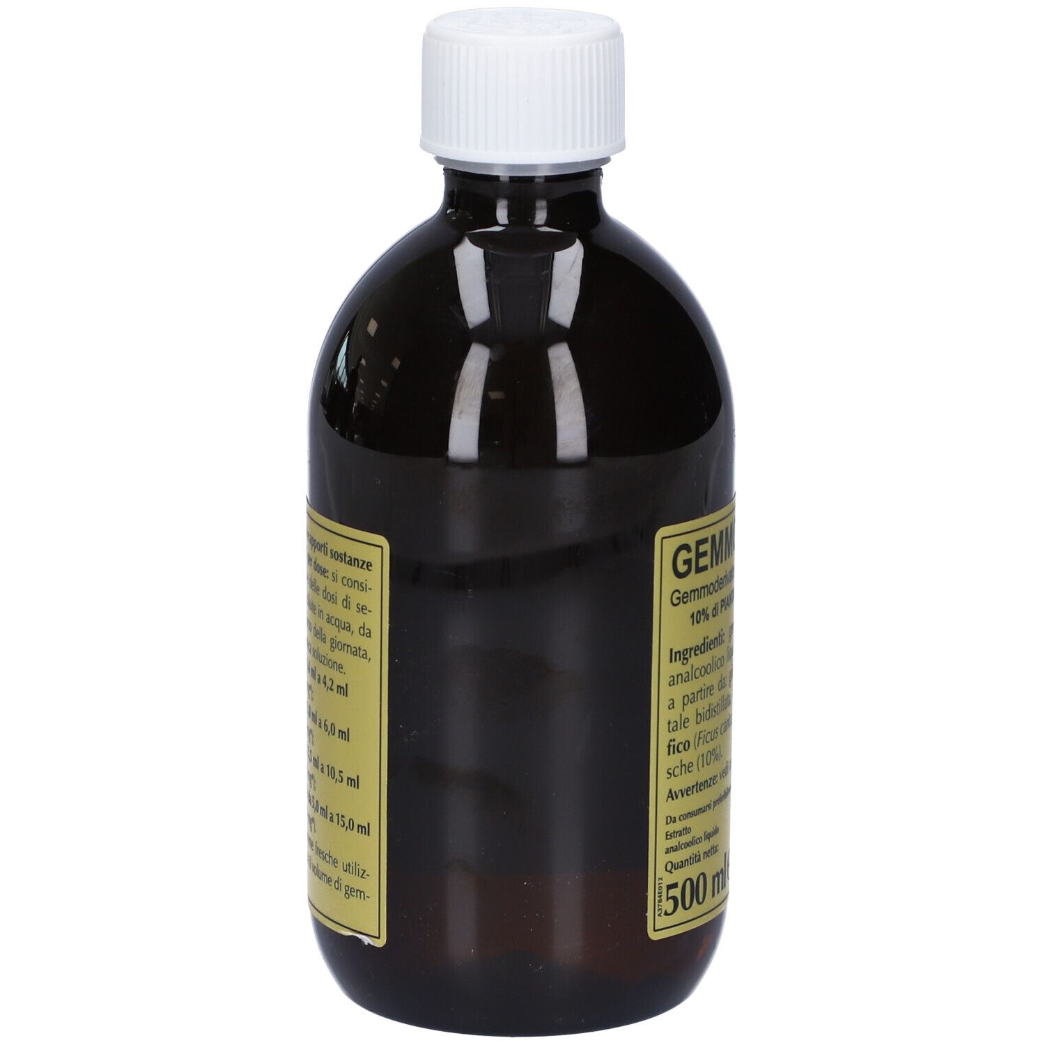 Gemmo 10+ Fico Liquido Analcolico 500 Ml