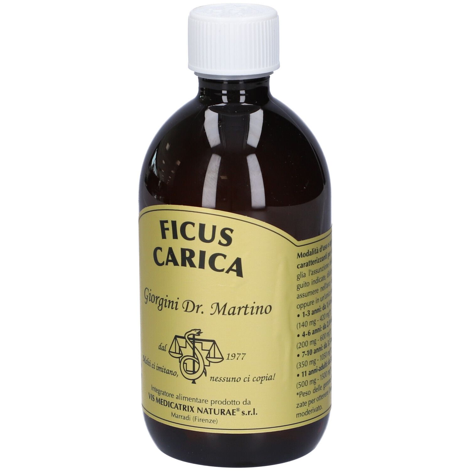 Gemmo 10+ Fico Liquido Analcolico 500 Ml