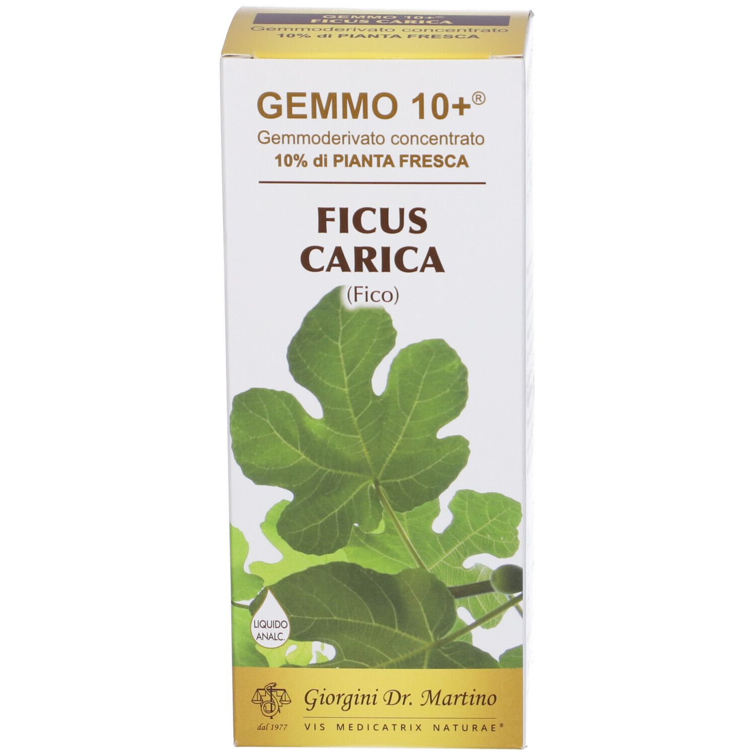 Gemmo 10+ Fico Liquido Analcolico 500 Ml