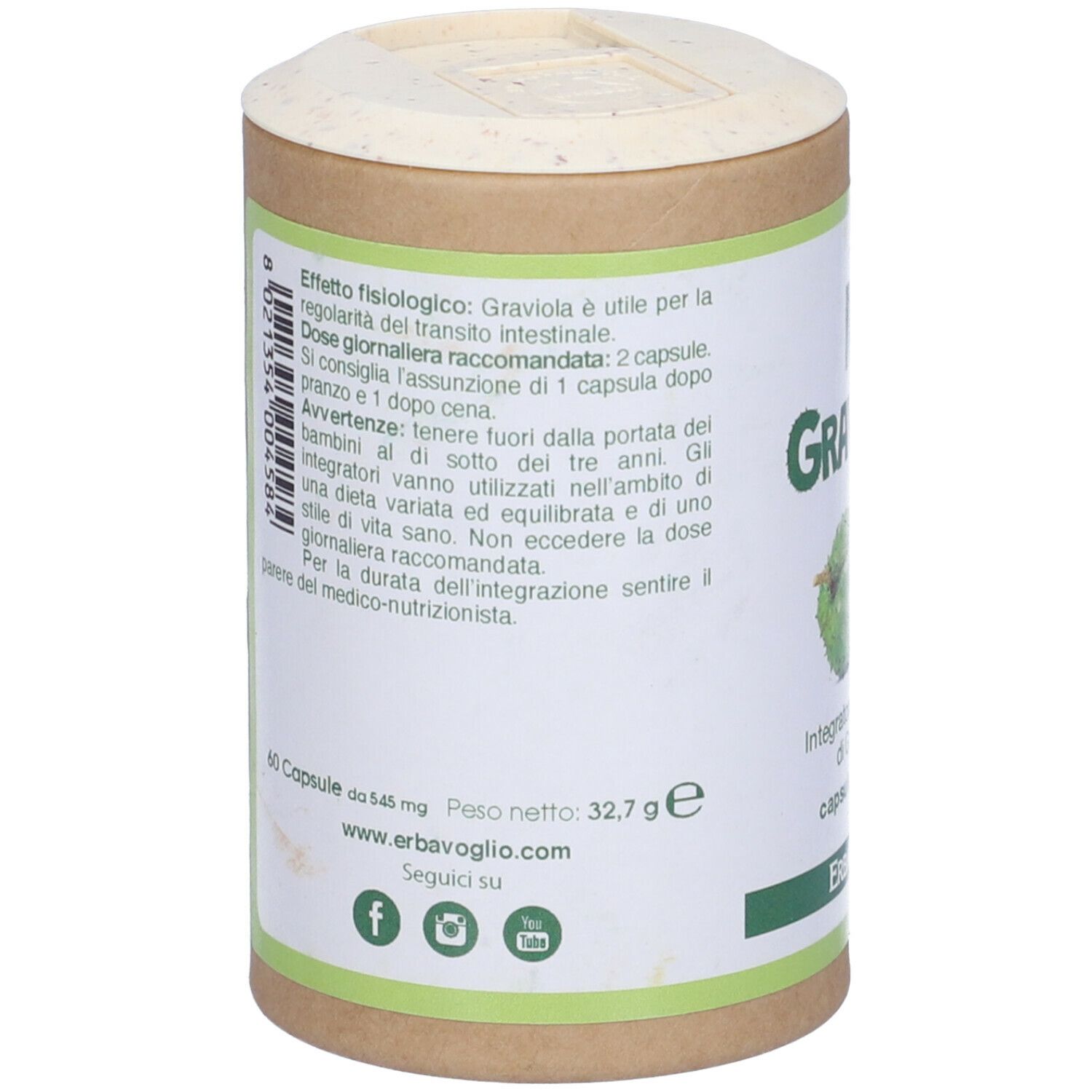 Graviola 60 Capsule Pilloliera 27 G