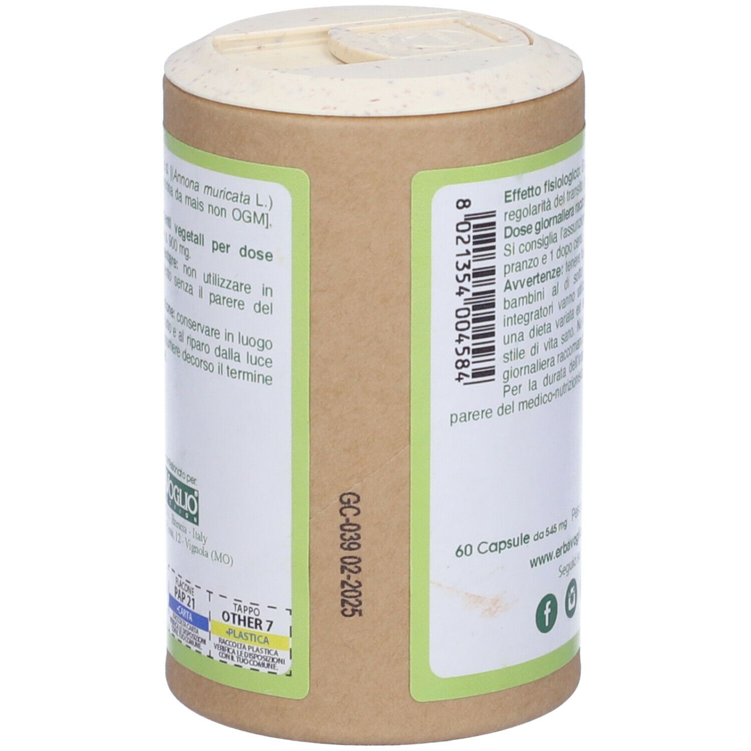 Graviola 60 Capsule Pilloliera 27 G