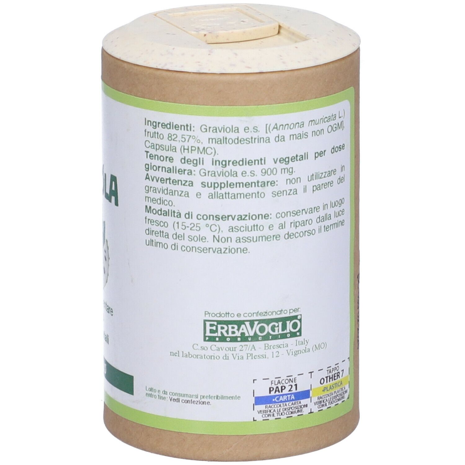 Graviola 60 Capsule Pilloliera 27 G