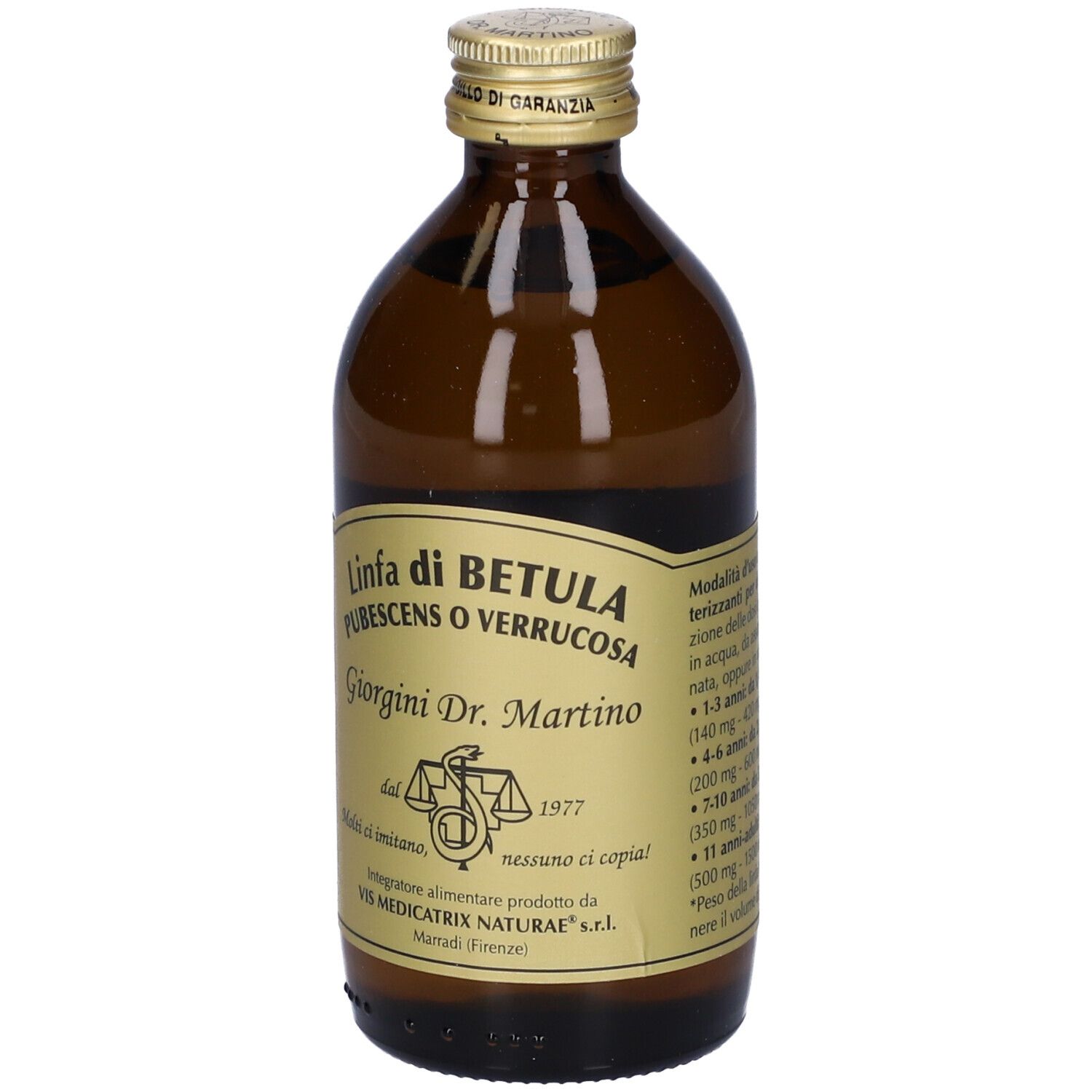 Gemmo 10+ Betulla B Linfa 200 Ml Liquido Analcolico