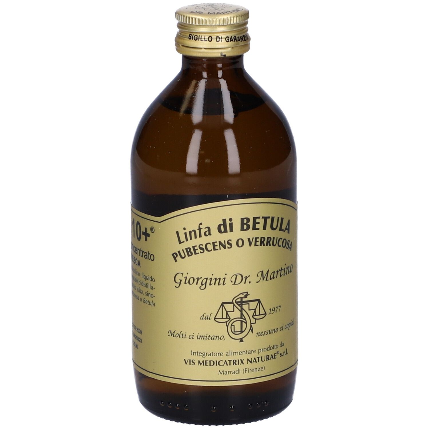 Gemmo 10+ Betulla B Linfa 200 Ml Liquido Analcolico