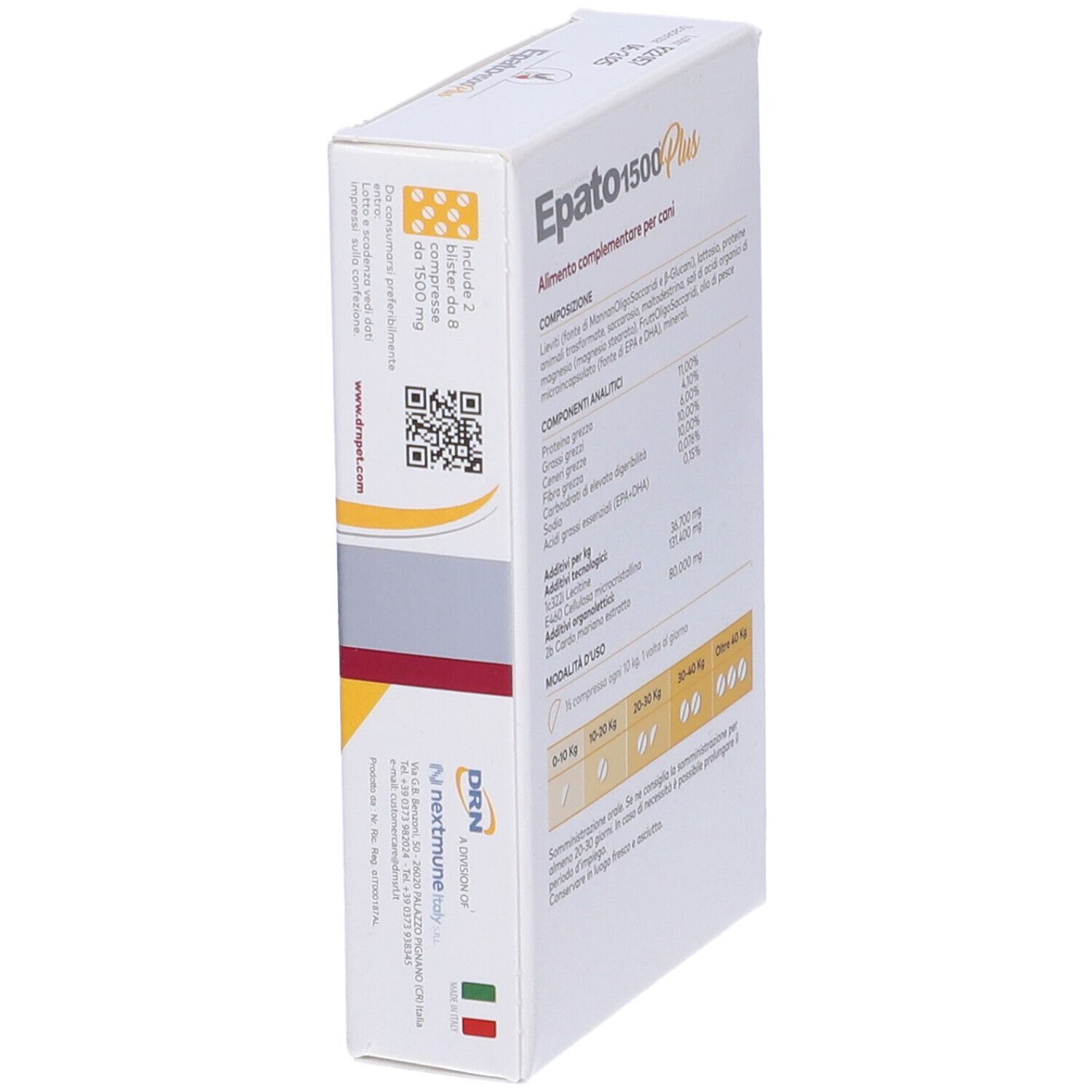 DRN Epato 1500 Plus Cane Compresse