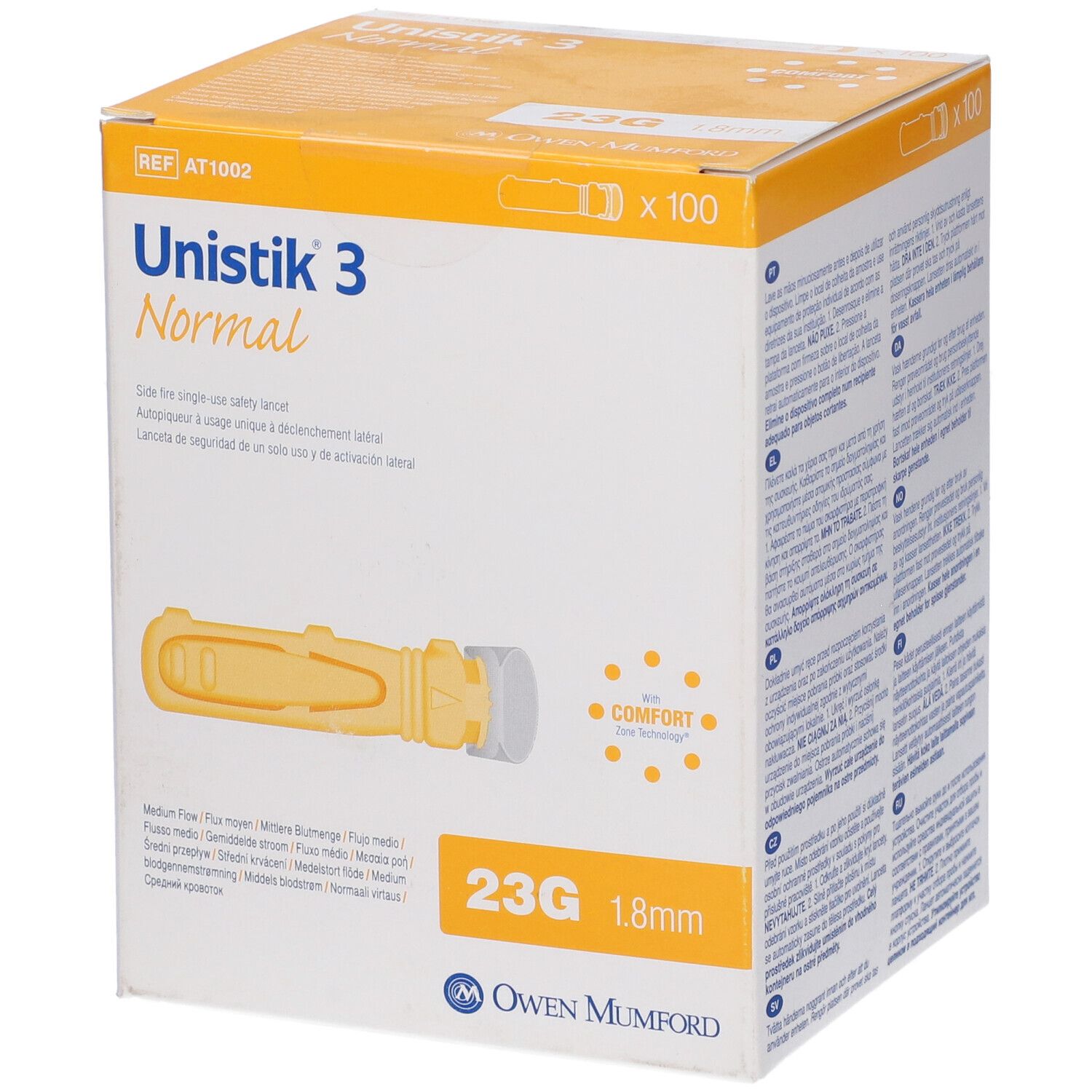 Profar Lancette Pungidito Unistik Normal Con Dispositivo Di Sicurezza