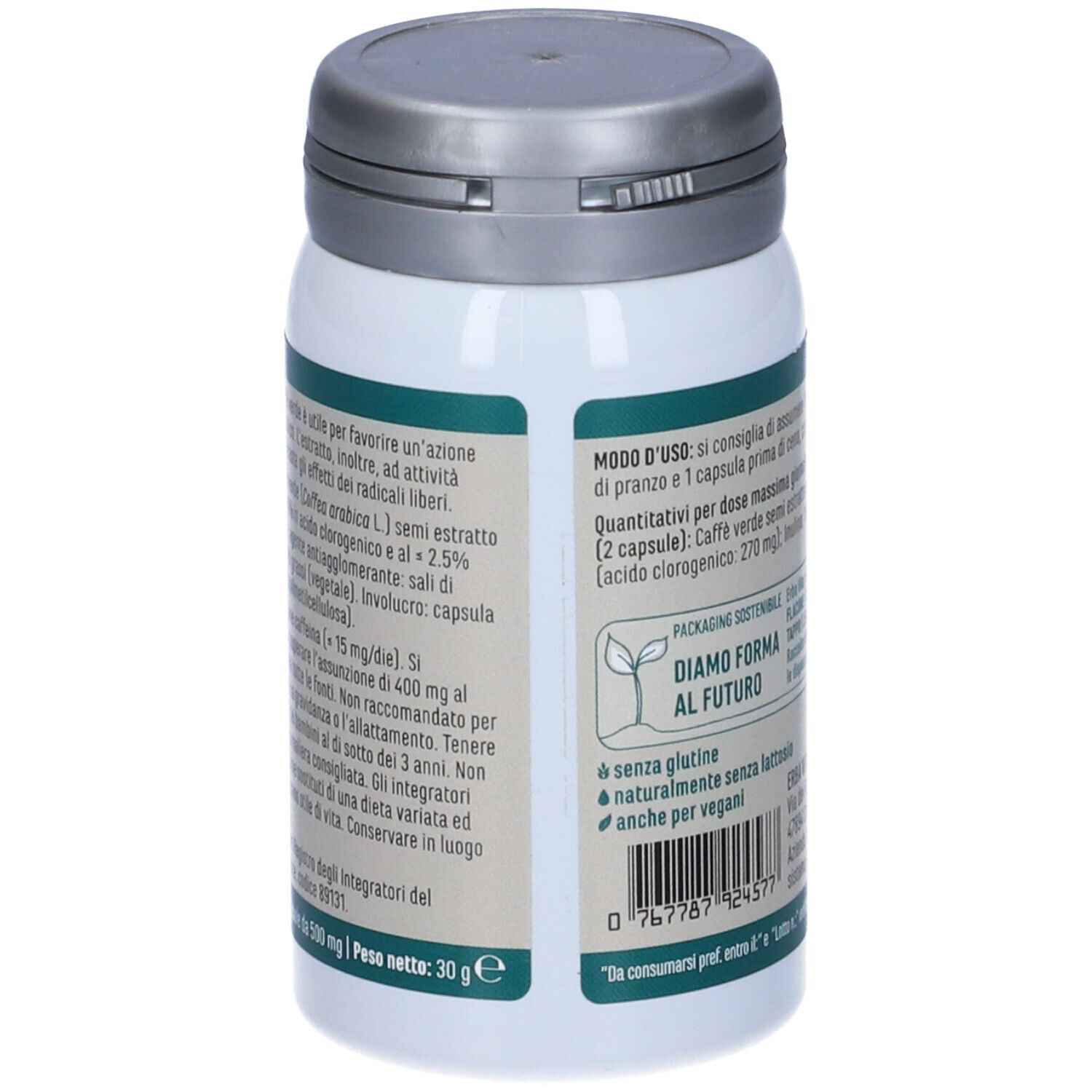 Caffe' Verde Monoplanta 60 Capsule
