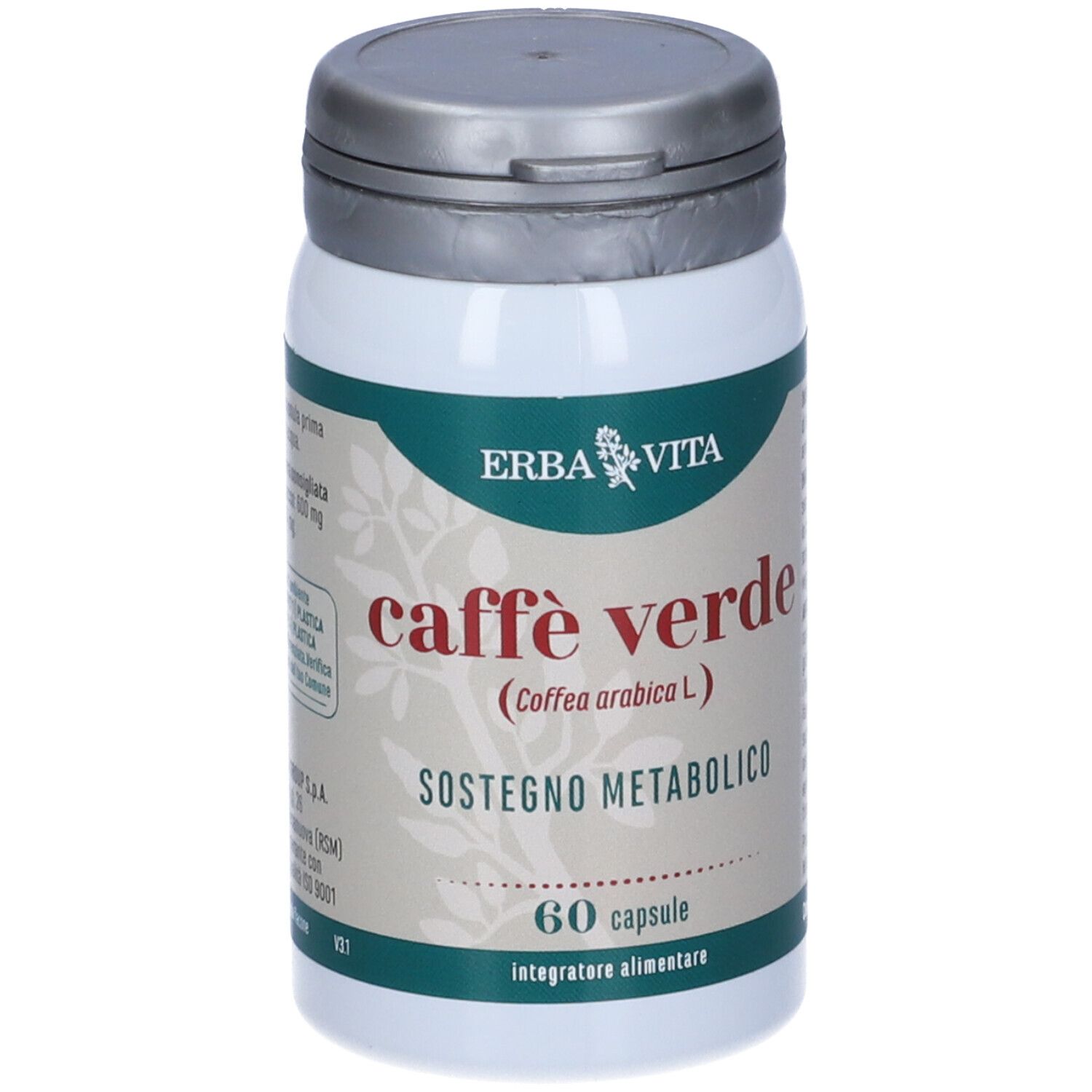 Caffe' Verde Monoplanta 60 Capsule