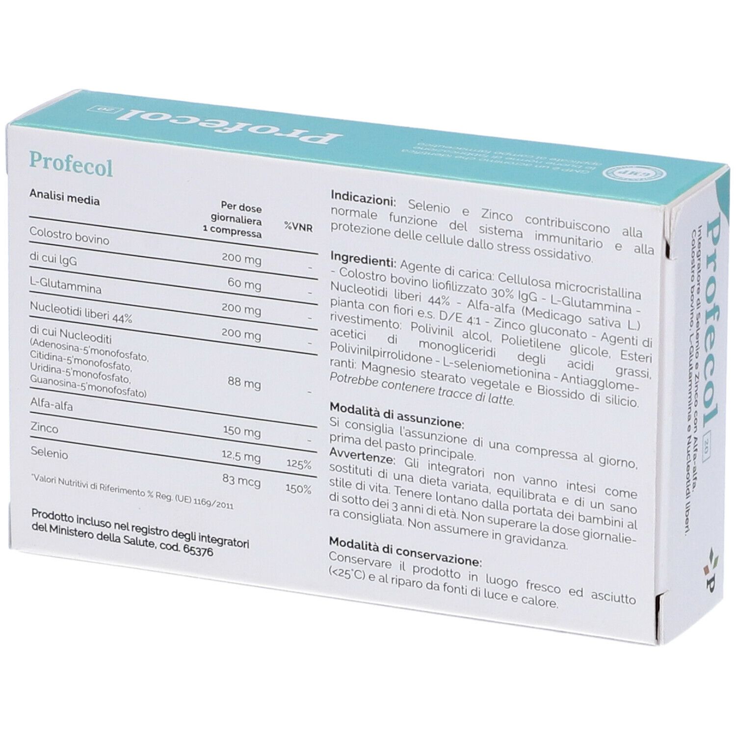 Profecol 20 Compresse 18 G