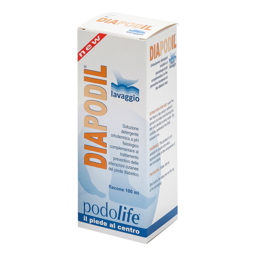 Diapodil Lavaggio Soluzione Detergente Ortodermico 100 Ml