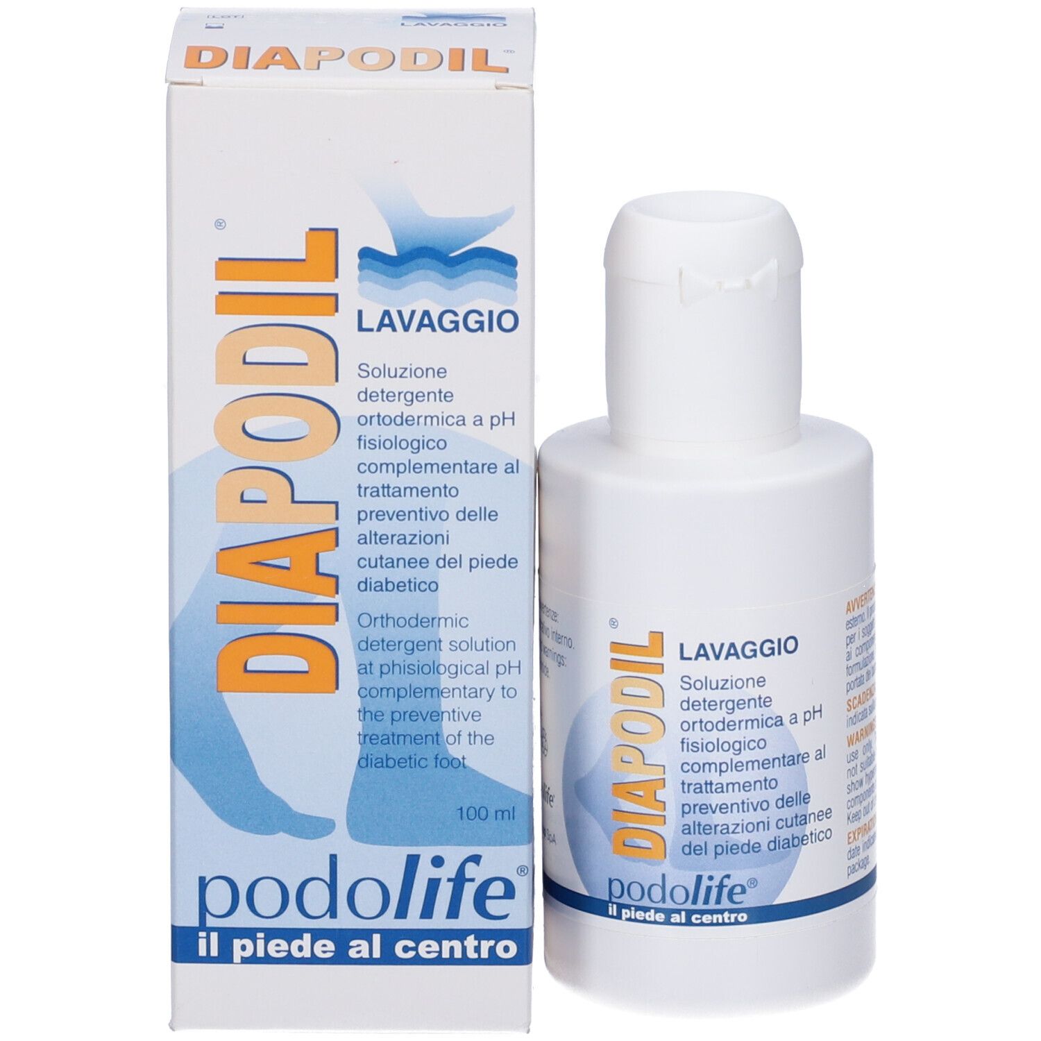 Diapodil Lavaggio Soluzione Detergente Ortodermico 100 Ml
