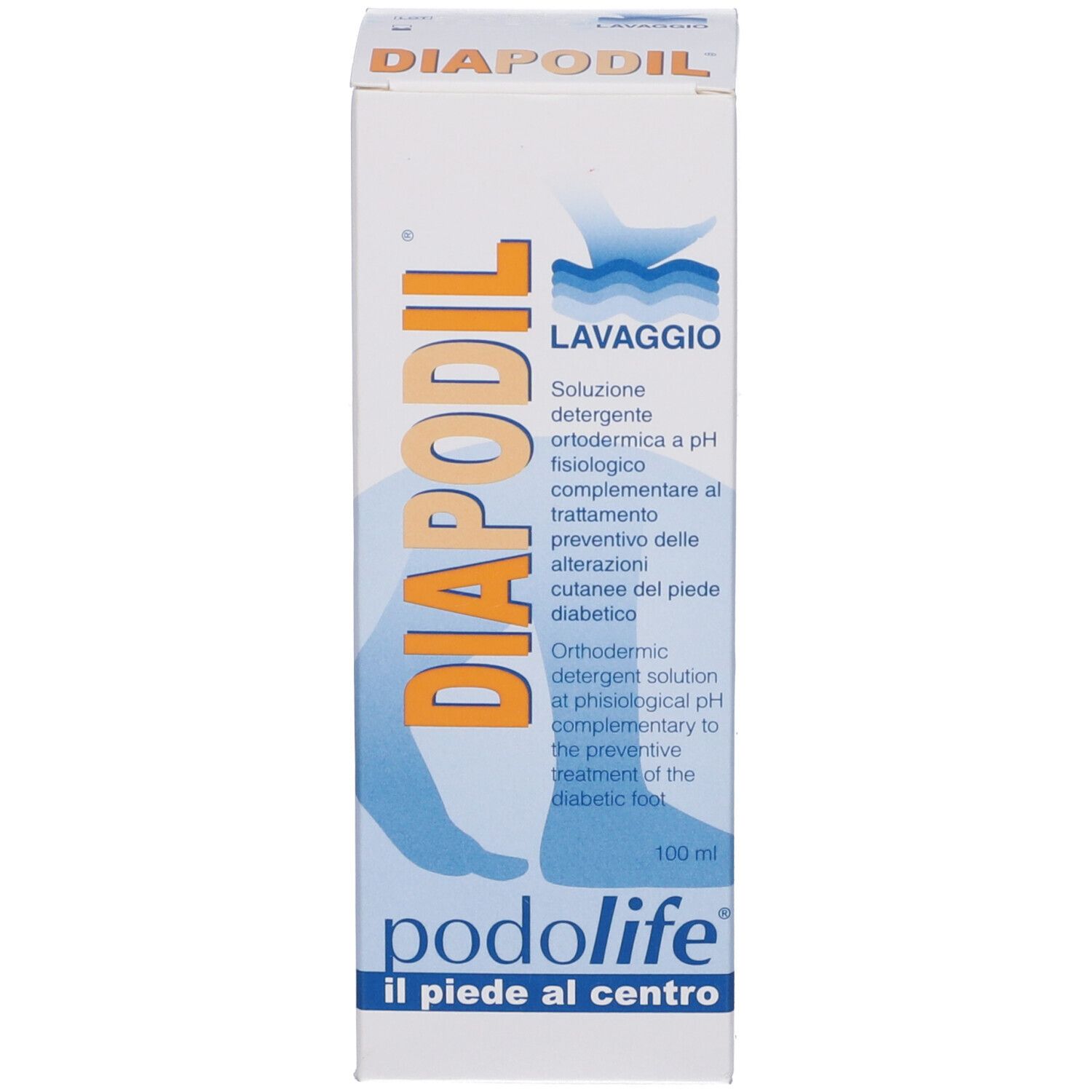 Diapodil Lavaggio Soluzione Detergente Ortodermico 100 Ml