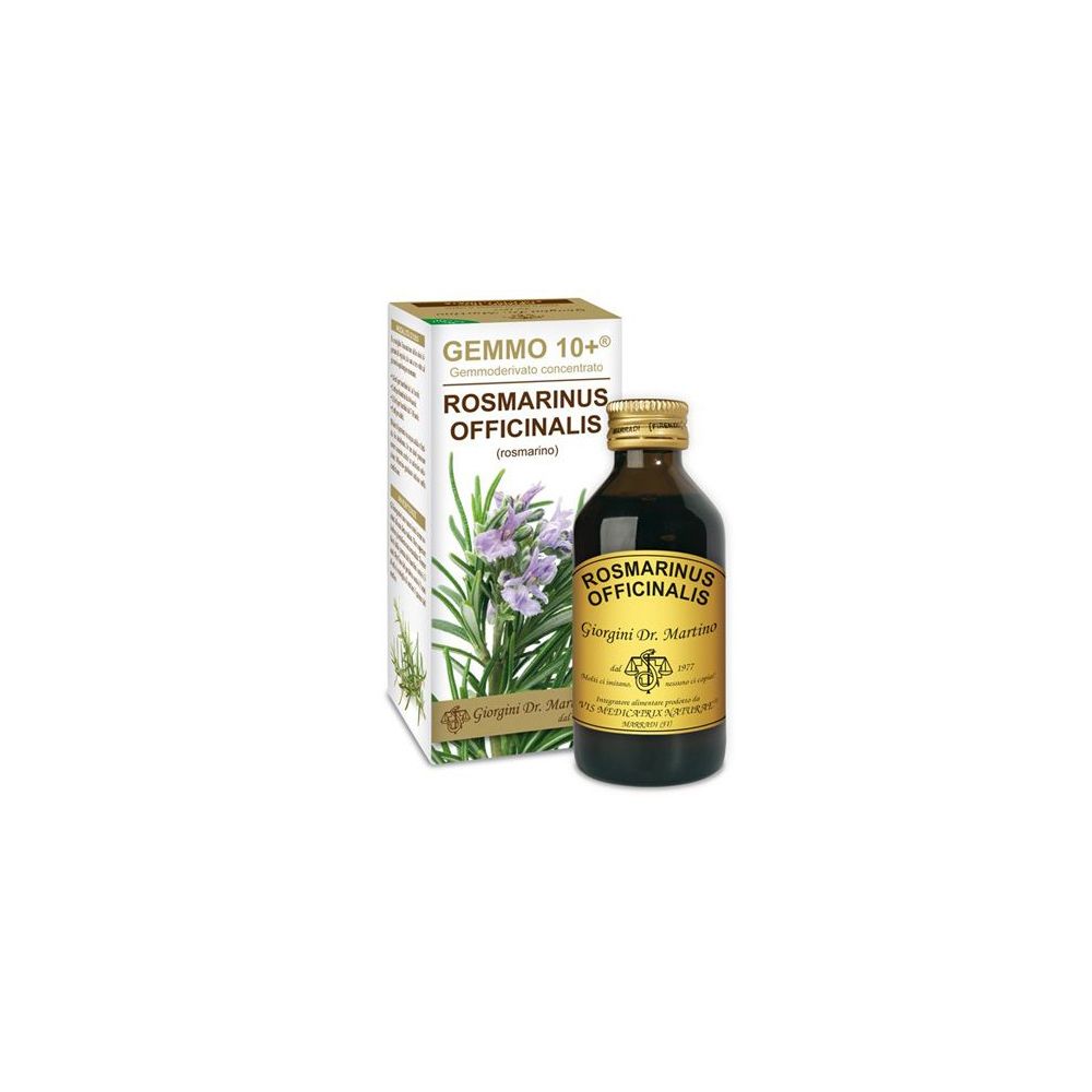 Gemmo 10+ Rosmarino Liquido Analcolico 100 Ml