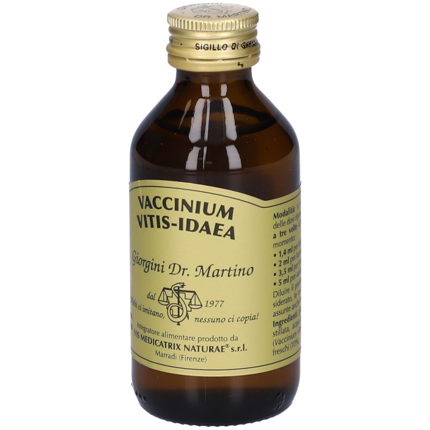 Gemmo 10+ Mirtillo Rosso Liquido Analcolico 100 Ml