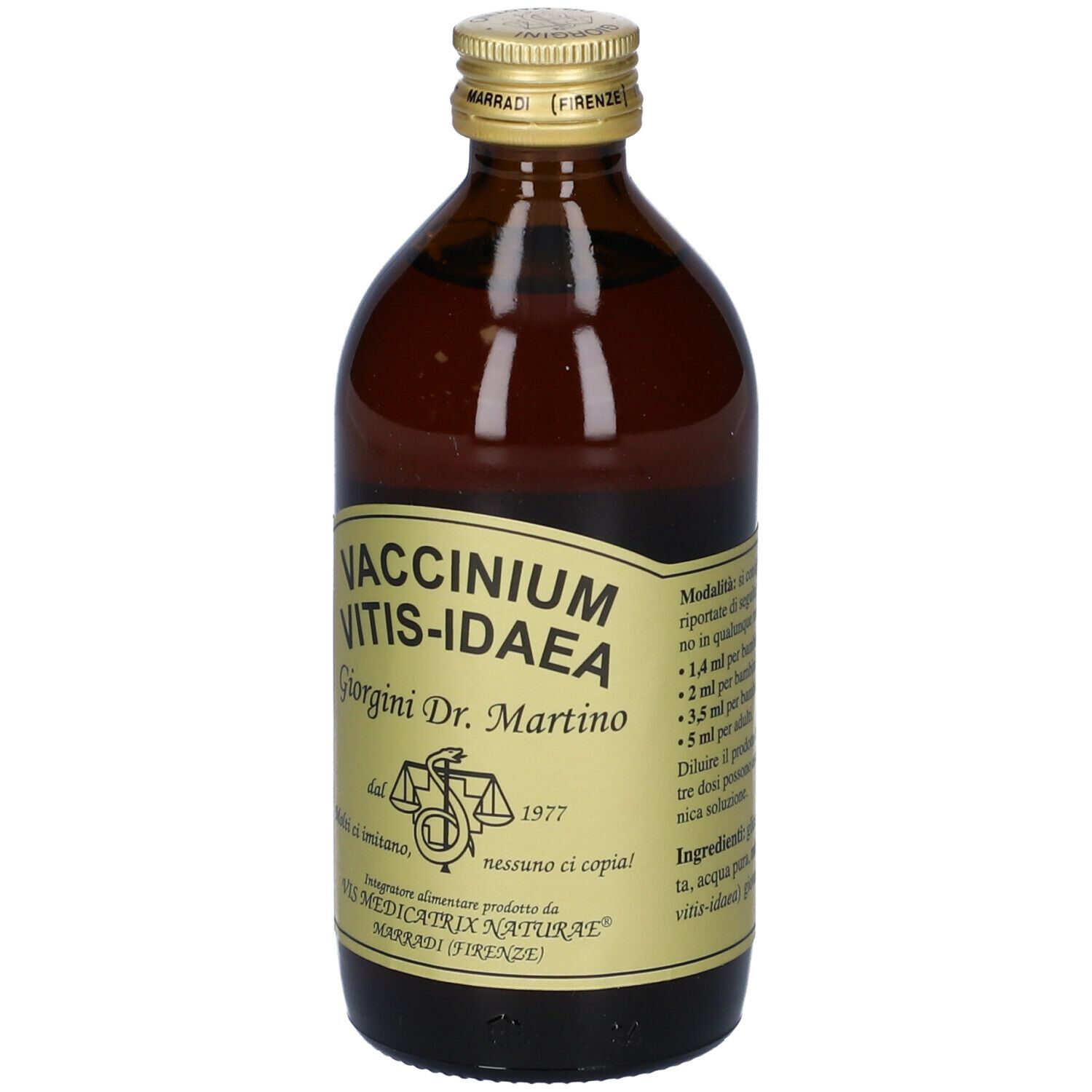 Gemmo 10+ Mirtillo Rosso Liquido Analcolico 200 Ml