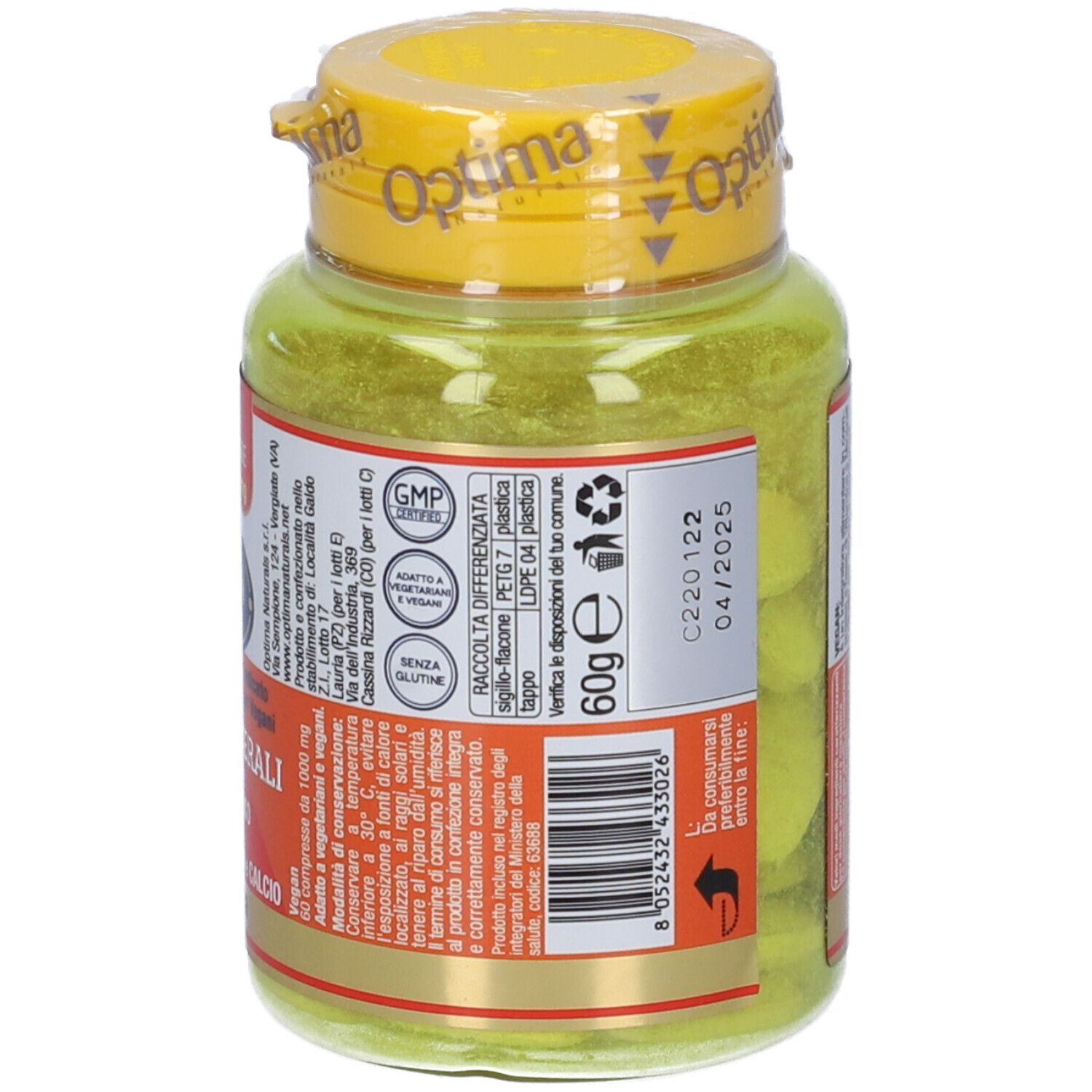 Colours Of Life Vegan 12 Vitamine + 3 Minerali 60 Compresse