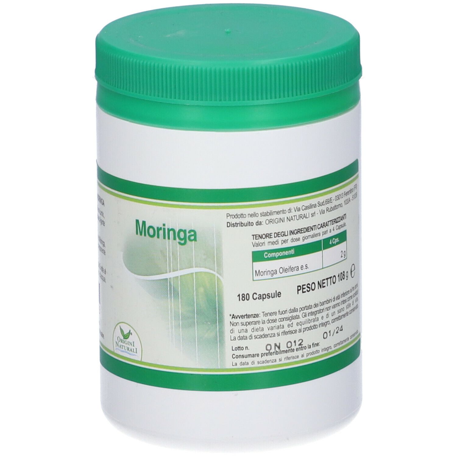 Moringa 180Cps