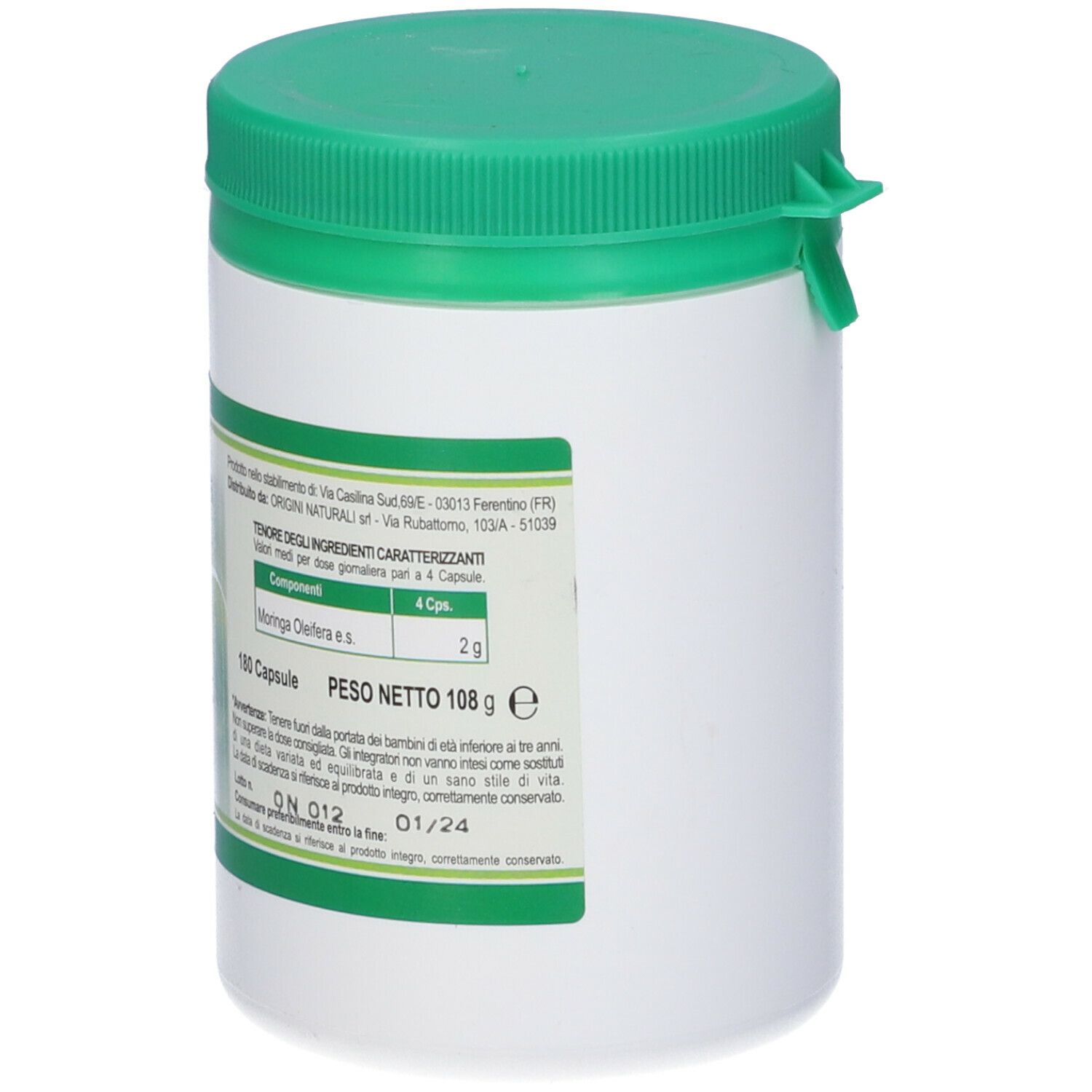 Moringa 180Cps