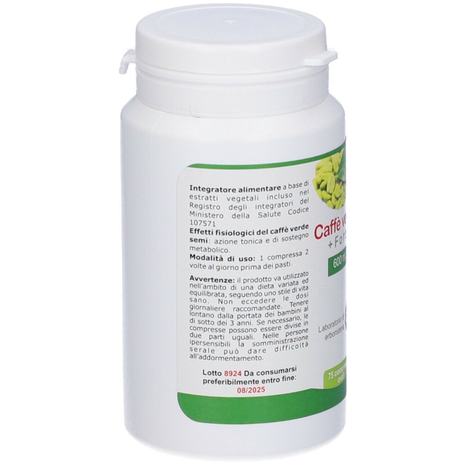 KOS Caffe' Verde + Forte Compresse