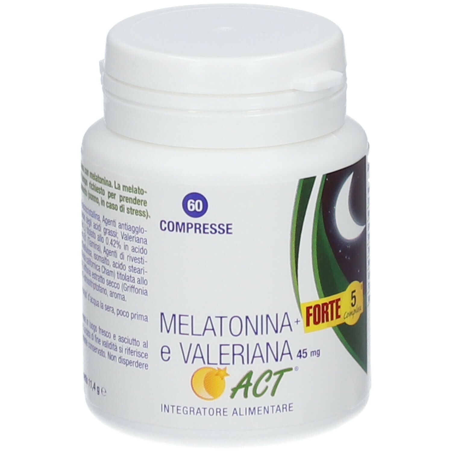 Melatonina+Forte 5 Complex e Valeriana Act