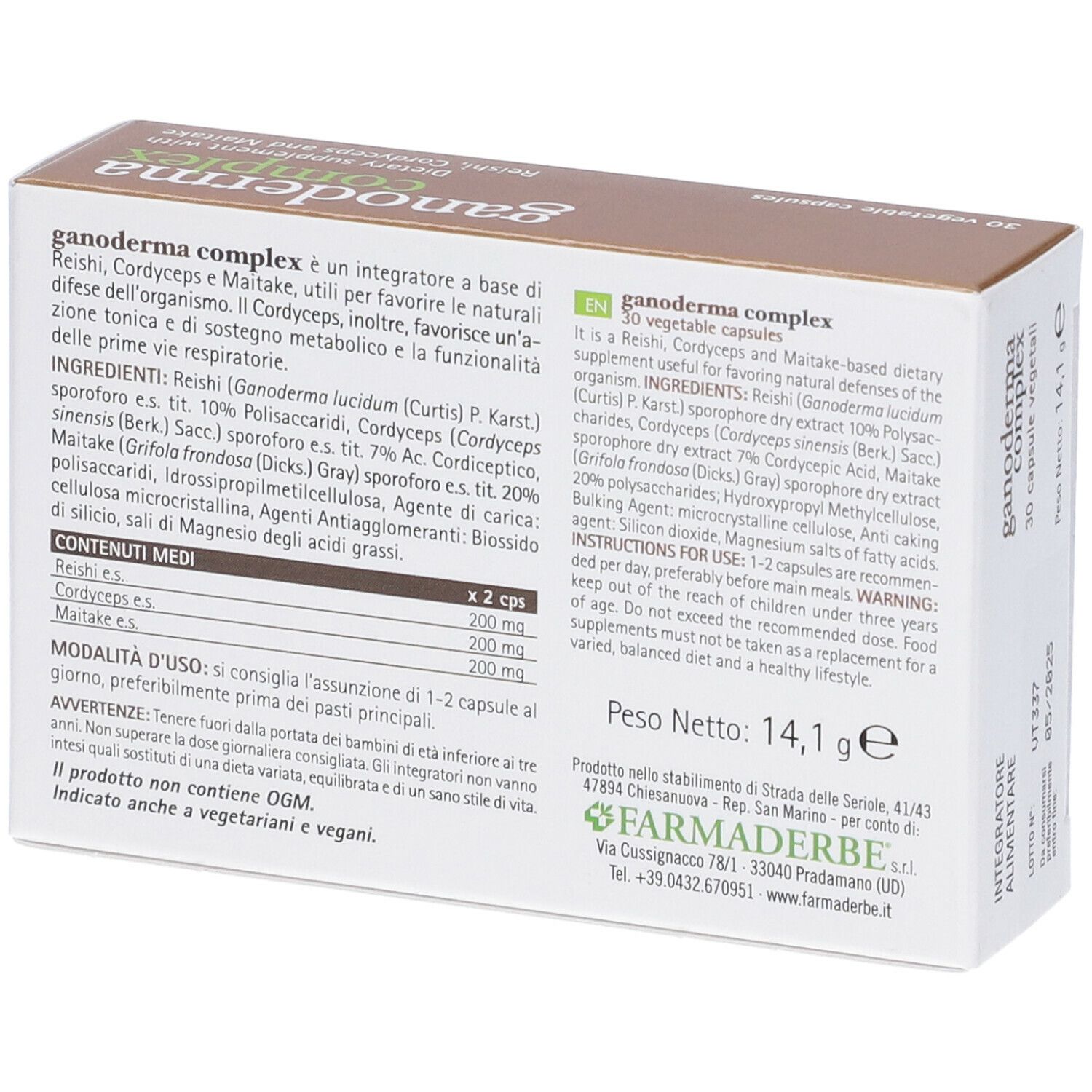 Ganoderma Complex 30 Capsule