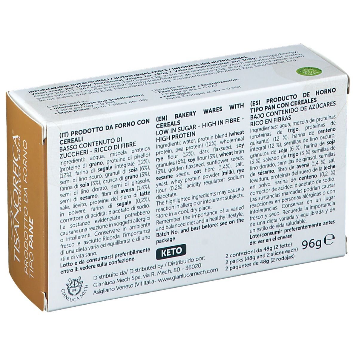 TISANOREICA® Pane Integrale Proteico